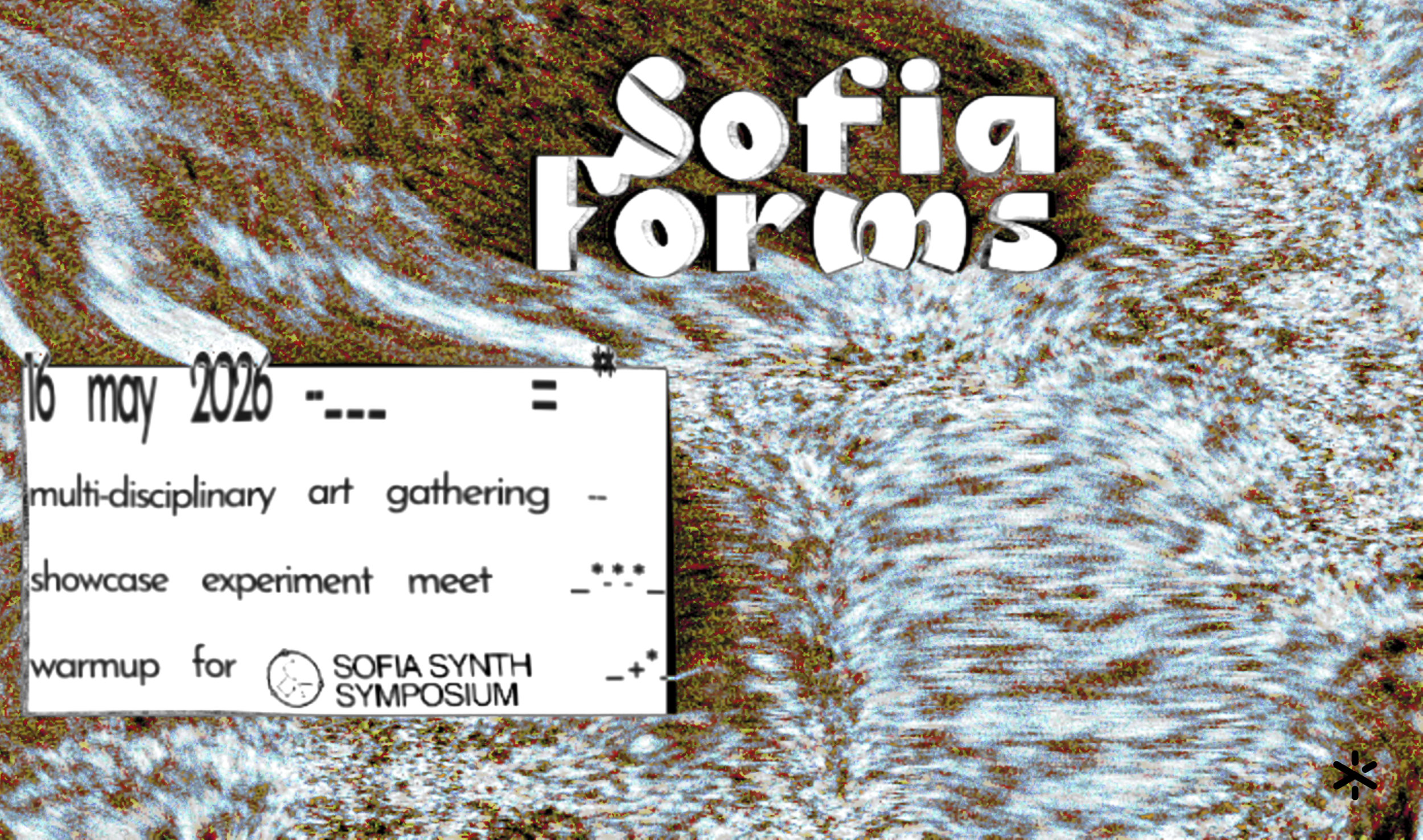 SOFIA-FORMS -  16/05 @ Atelieto, Sofia 