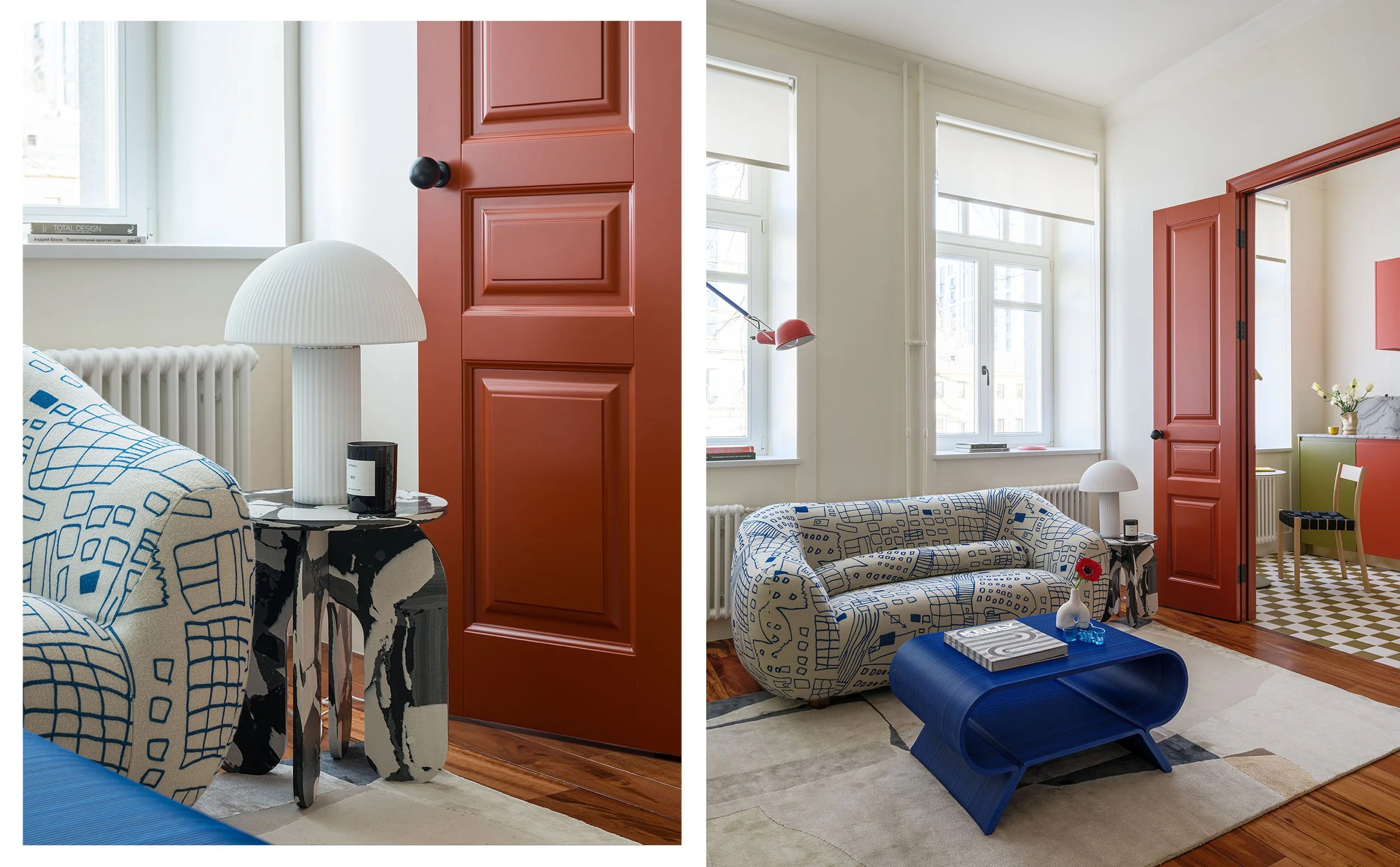 Apartment designed by Nina Tsennykh, Moscow, 2025