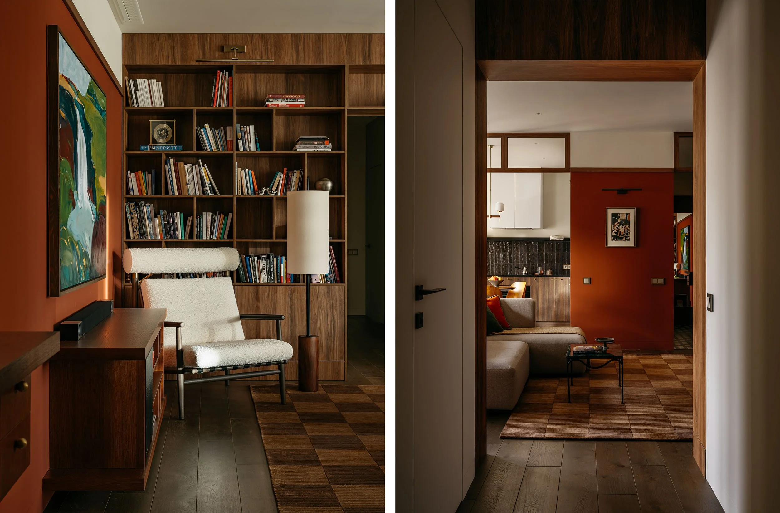Apartment designed by Arina Karpova, Moscow, 2026