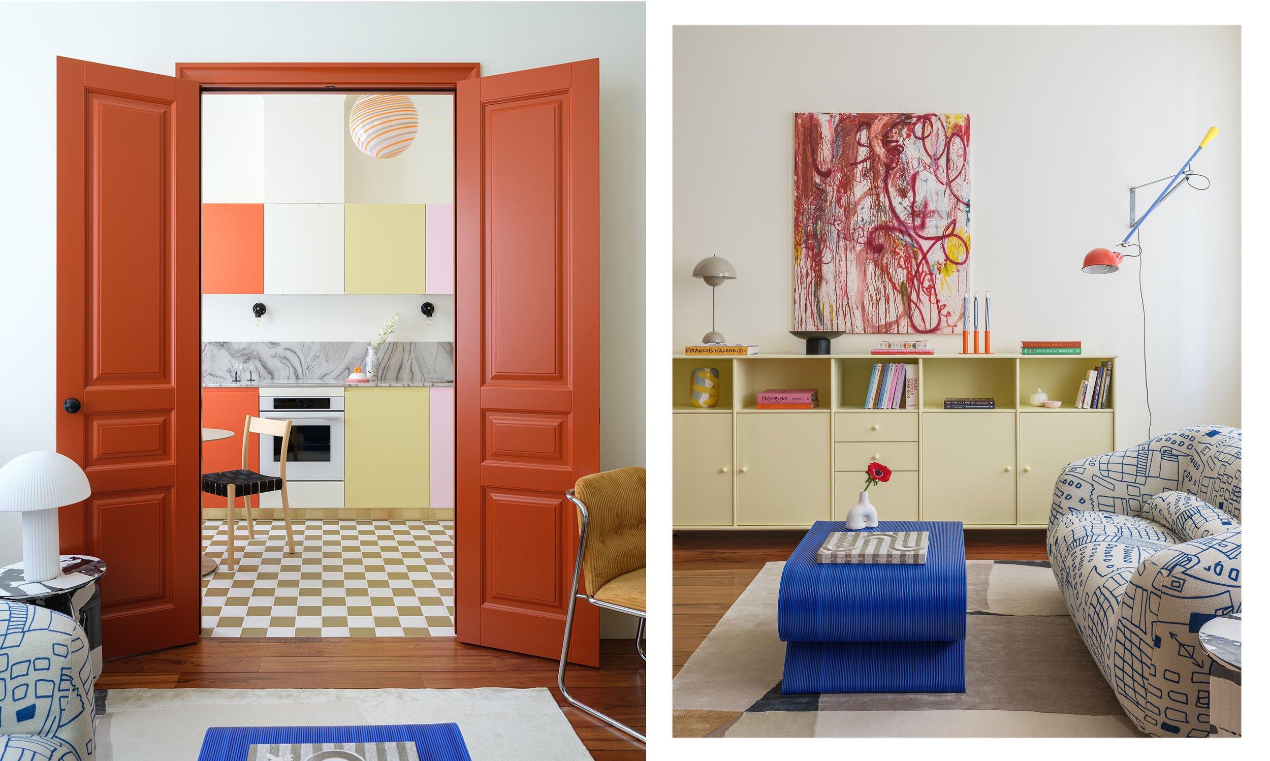 Apartment designed by Nina Tsennykh, Moscow, 2025