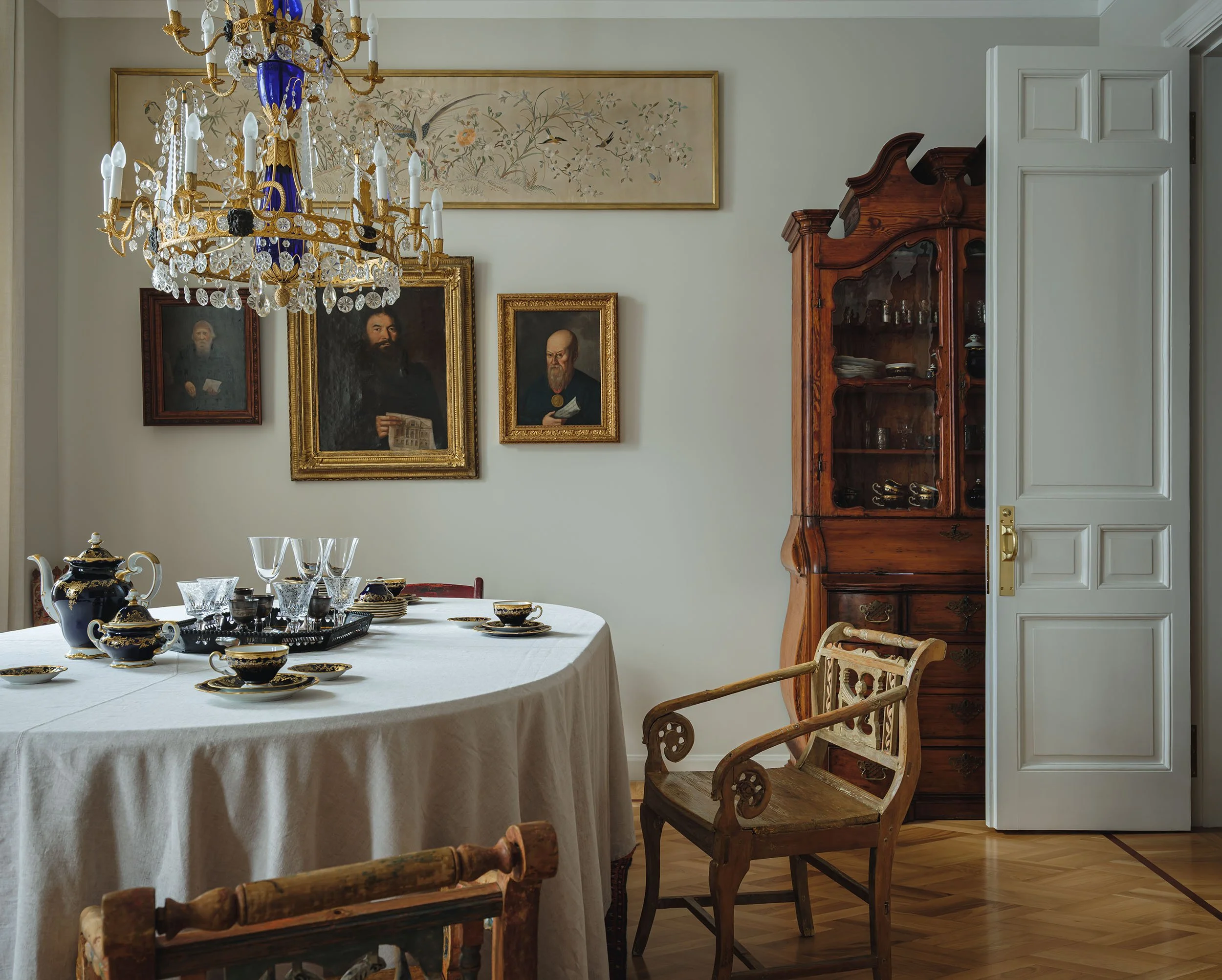 Apartment designed by Albina Nazimova for Maxim Byvshev, Moscow, 2023