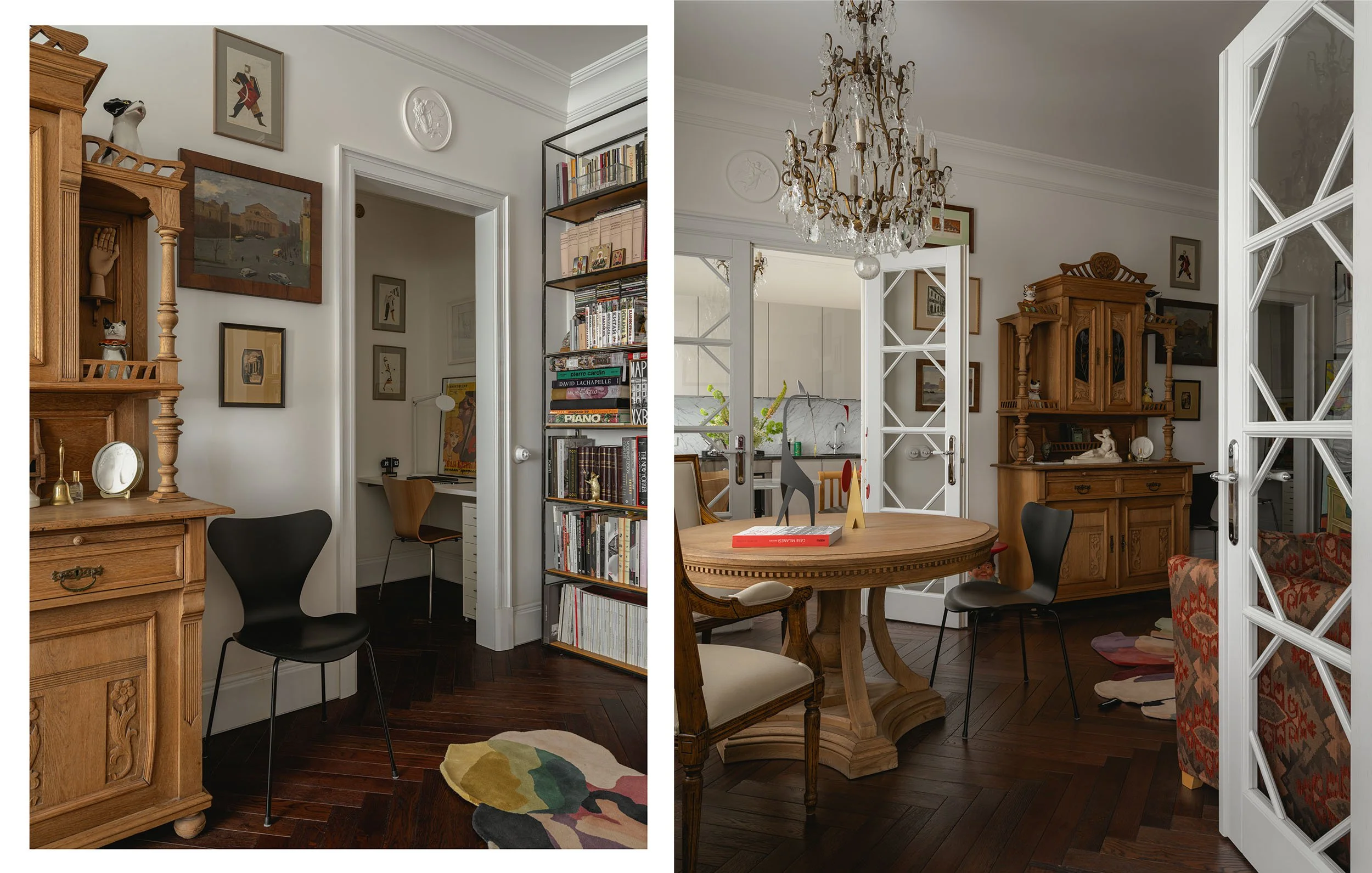 Apartment designed by Pavel Zheleznov, Moscow, 2025