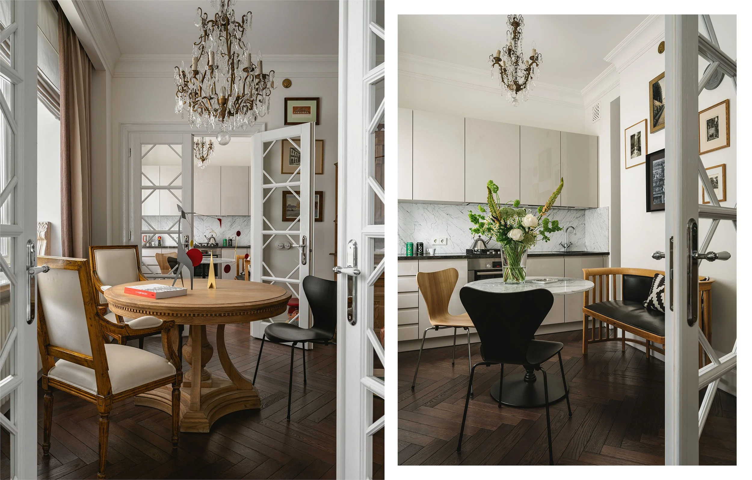 Apartment designed by Pavel Zheleznov, Moscow, 2025