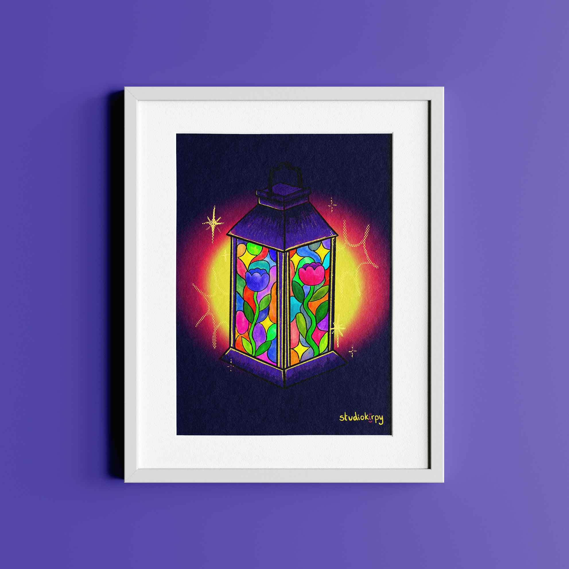 lantern - art print