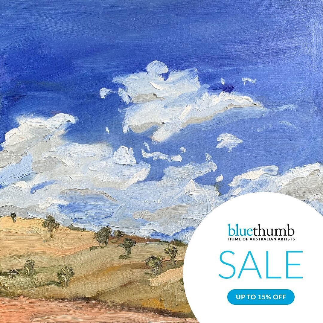 Reminder - the bluethumb sale ends Monday @bluethumbart