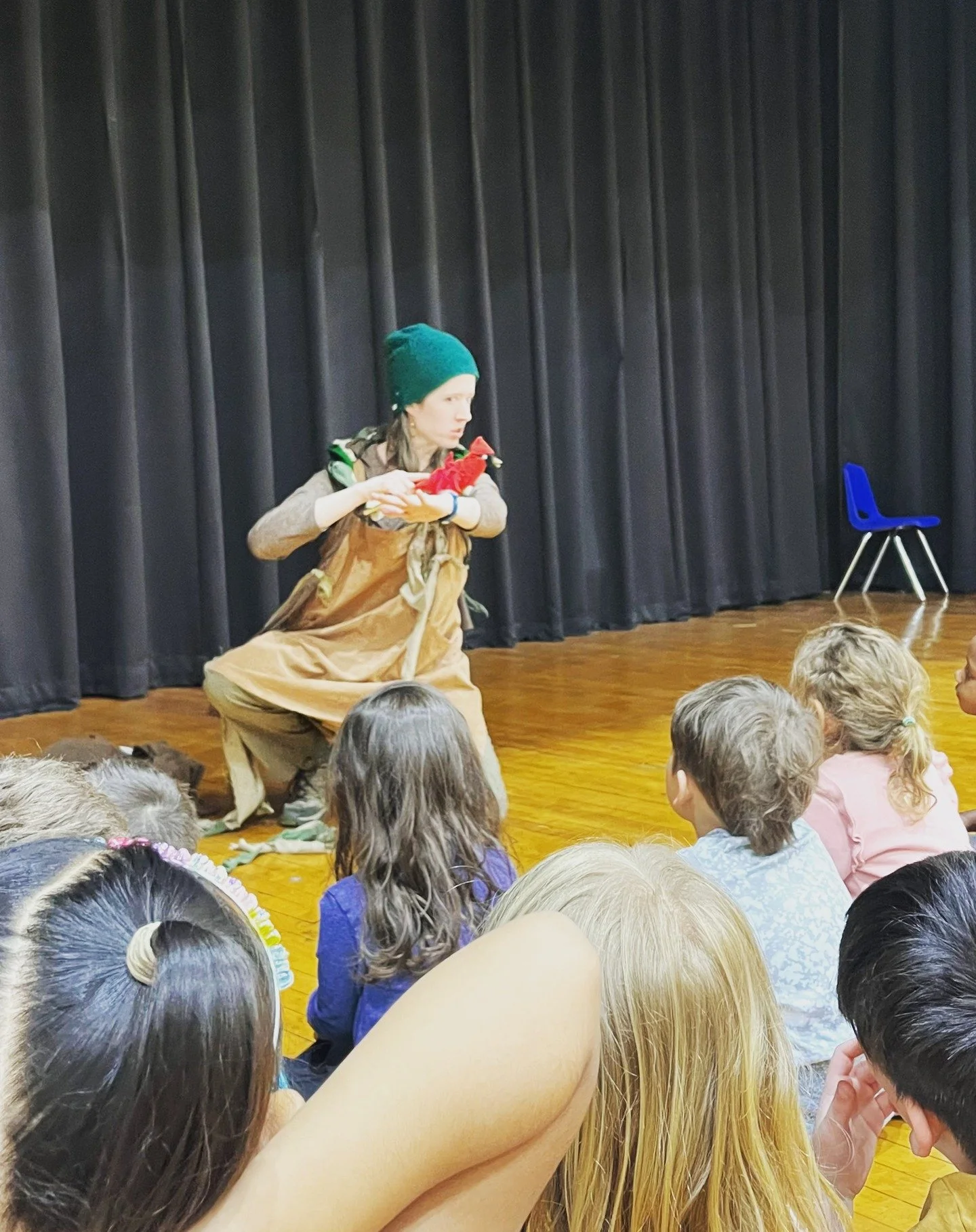 Finding my way back to what started Earth Stories Initiative to begin with&ndash; 

storytelling for children
that nurtures connections with our planet.

Here are a few shots from The Spruce and The Wind, an original play about a spruce tree befriend