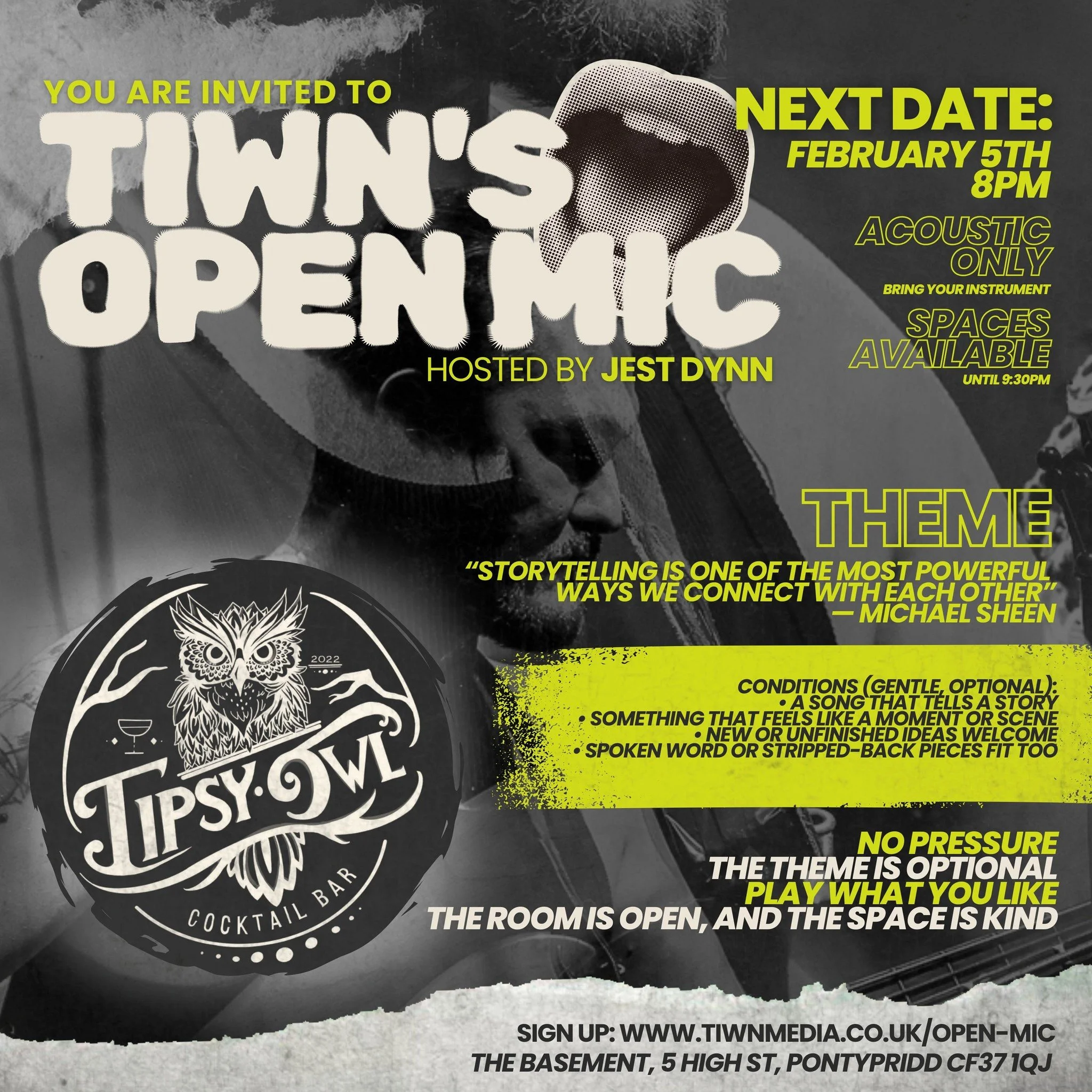 Open Mic at Tipsy Owl