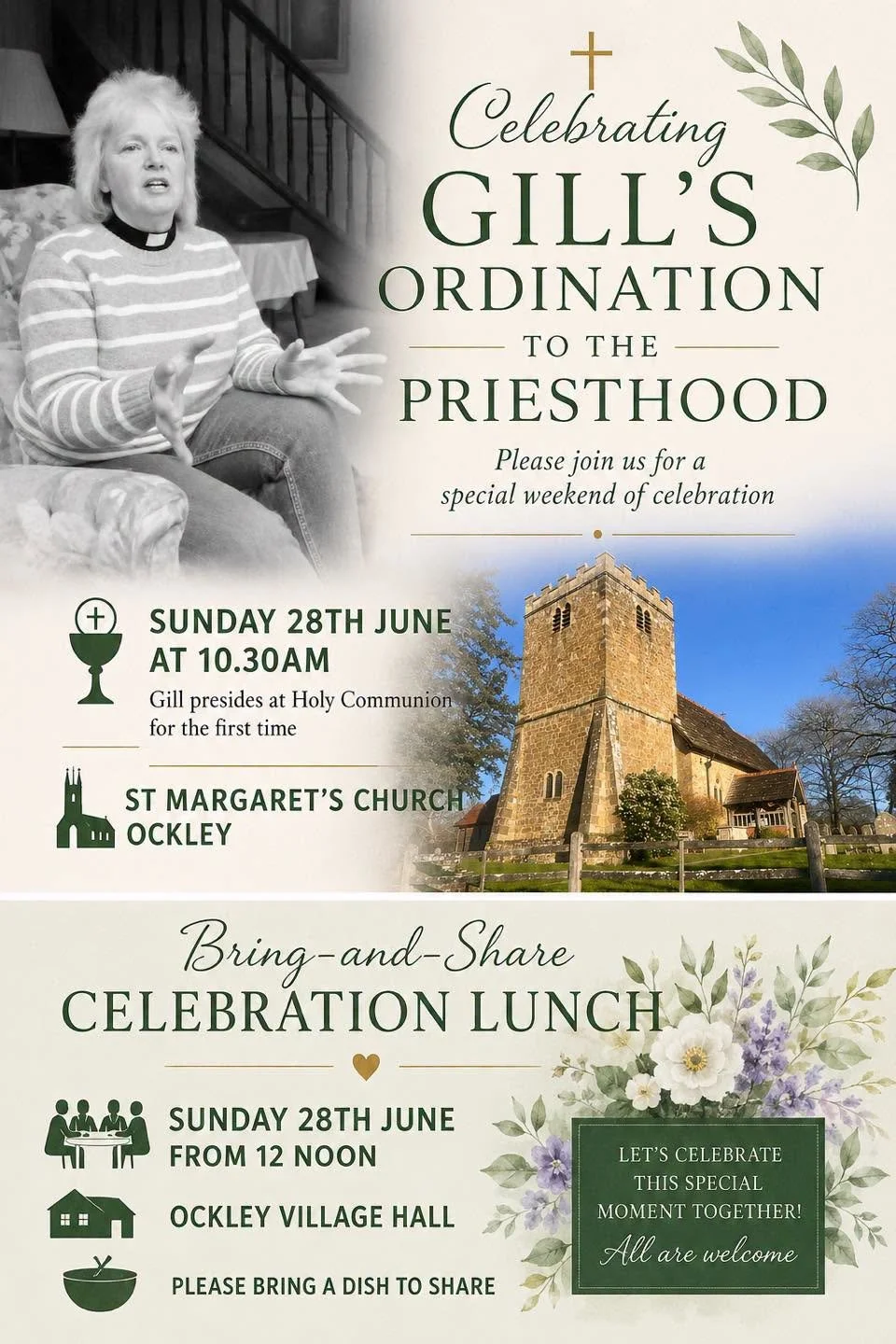 Celebration for new priest
