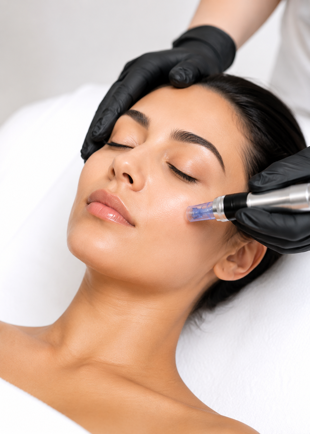 Microneedling treatment for smoother, firmer, more radiant skin at face to face skincare in Westminster, Colorado
