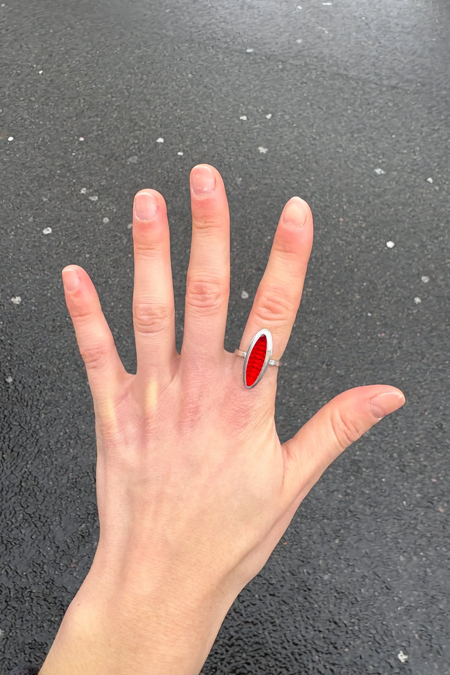 Red Pill_hexagonal_size M_70_front_on hand 3.jpg