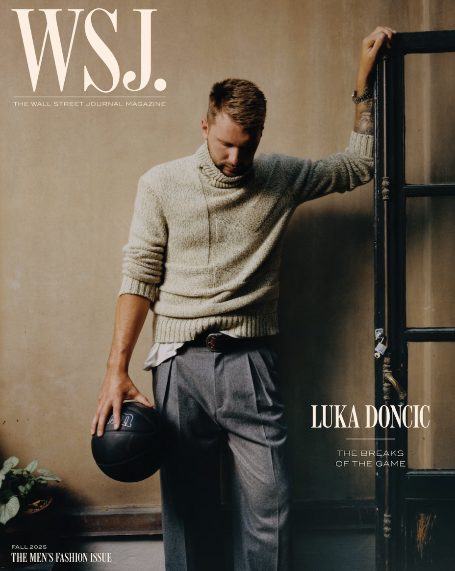 Luka Dončić for Wall Street Journal Magazine 
