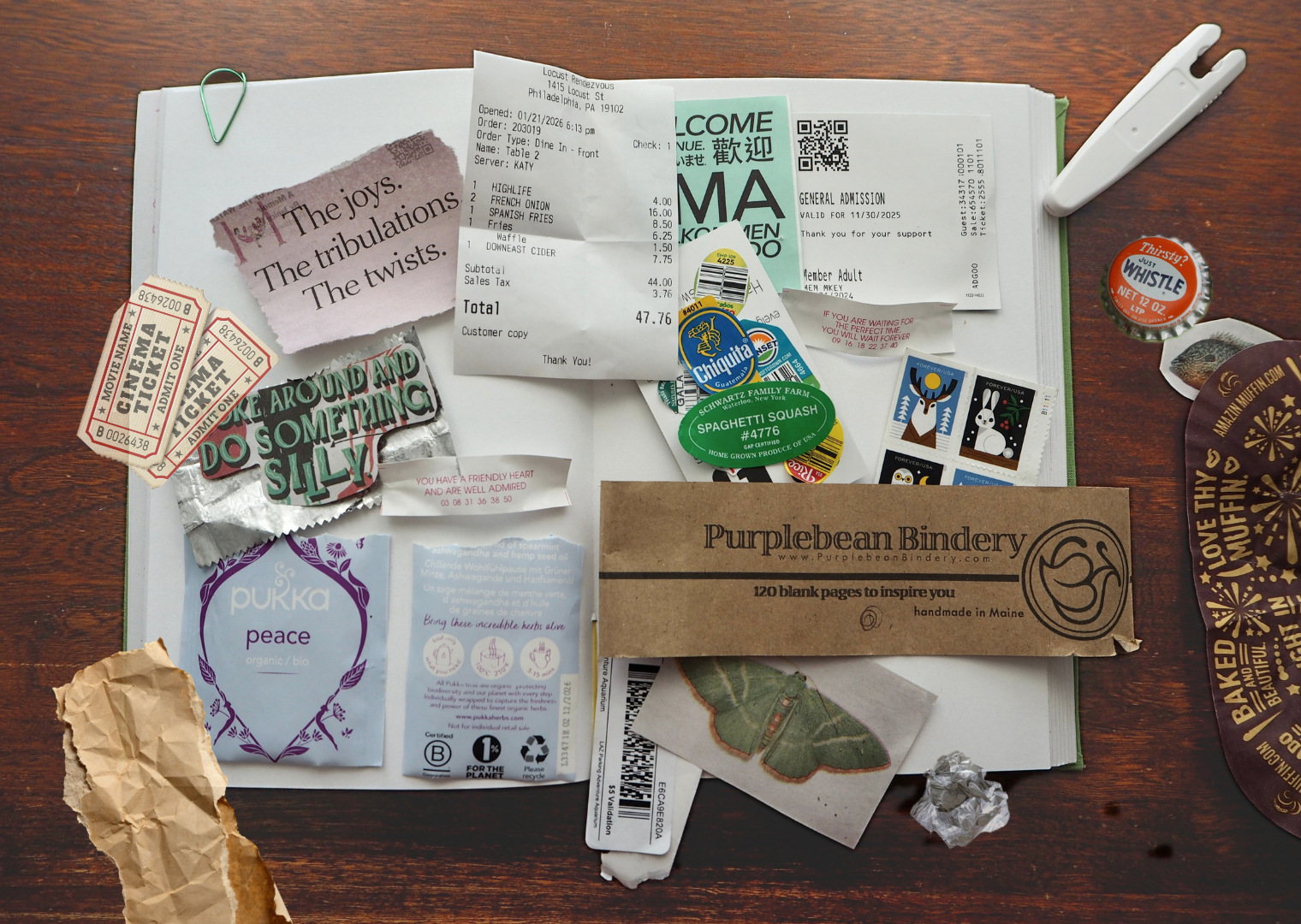 8 Things to Save for Your Junk Journal&nbsp;