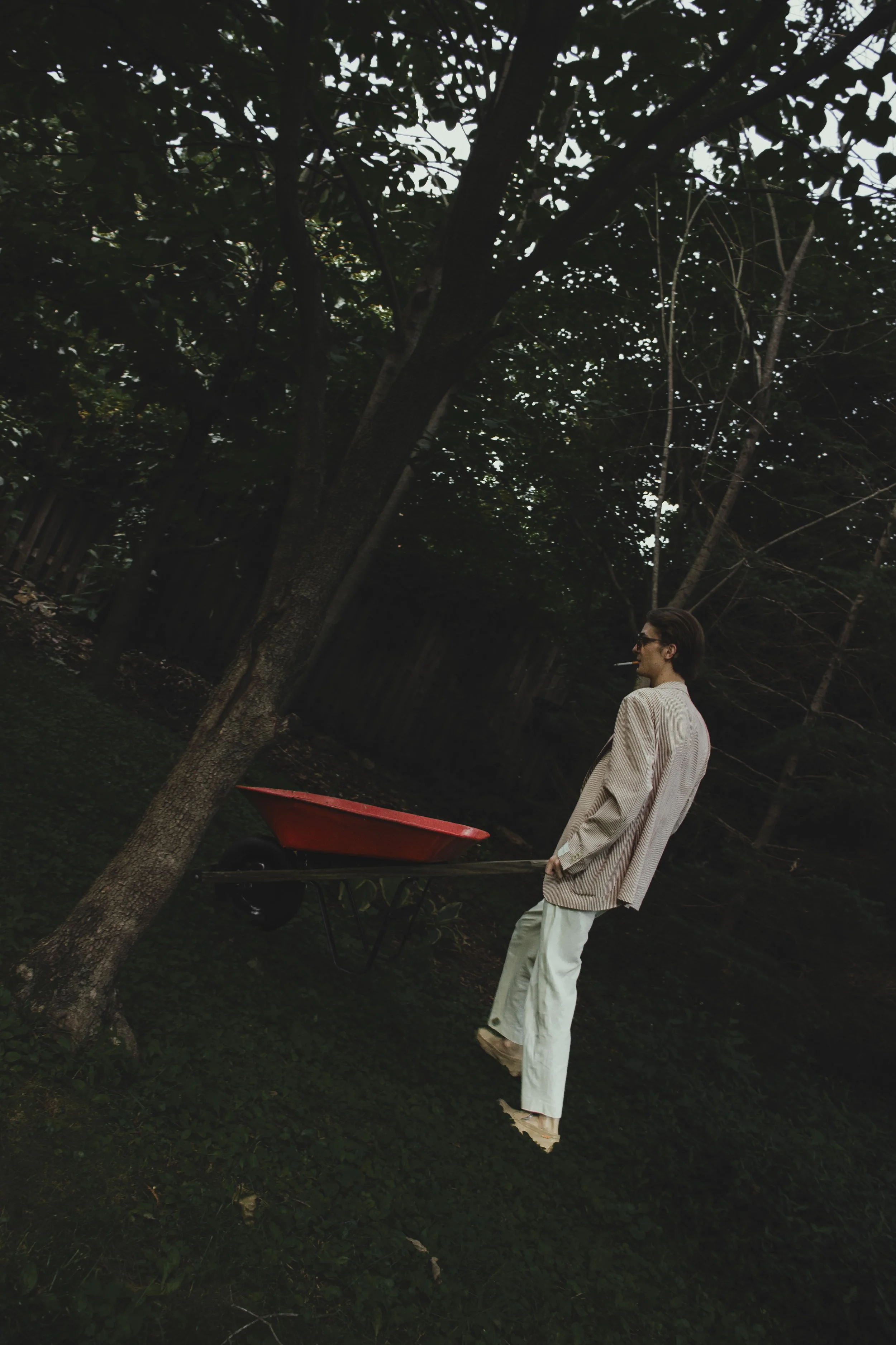 Rentboy's 8 hottest takes pushing wheelbarrow in woods Emma Detwiler Photographer