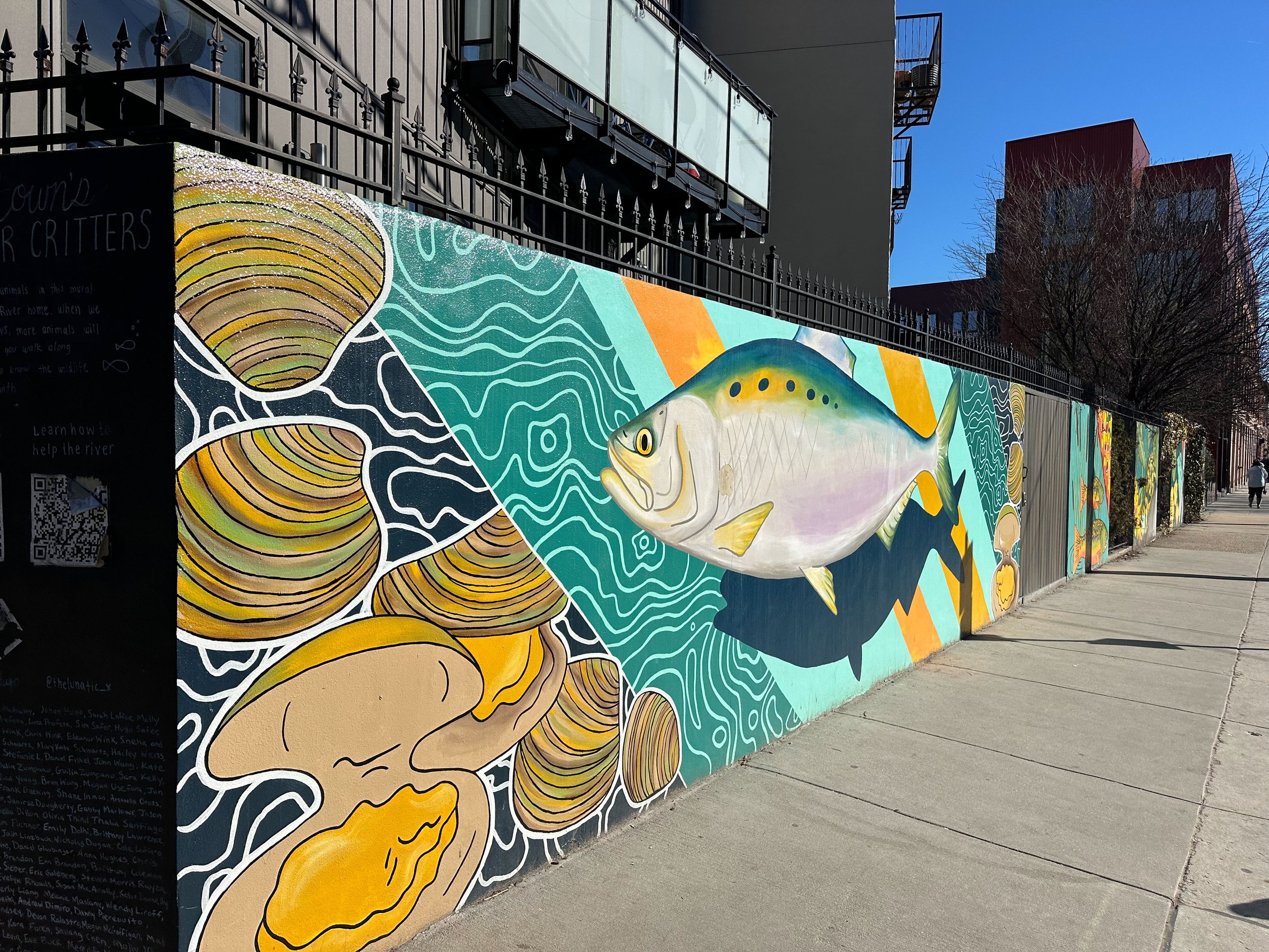 FIsh town mural