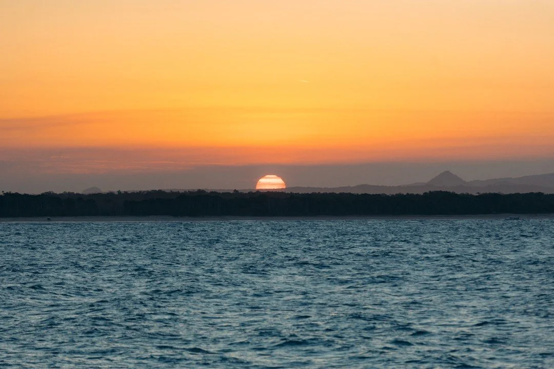 Sunsets in Noosa, Queensland.