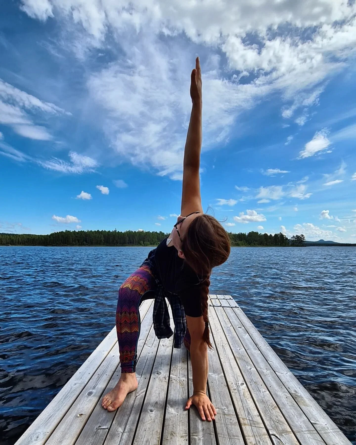 I wish you a wonderful weekend! 

#twist #lake #nature #yoga #troms&oslash;
#vinyasa #yoga #openheart