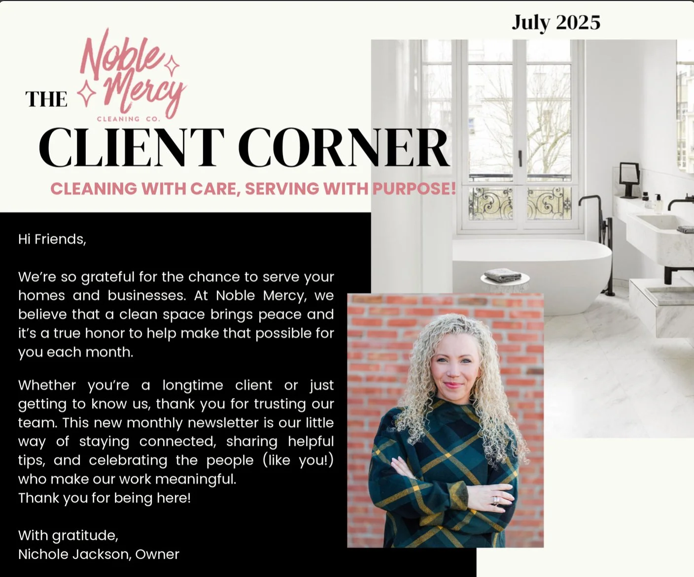 Client Corner Newsletter