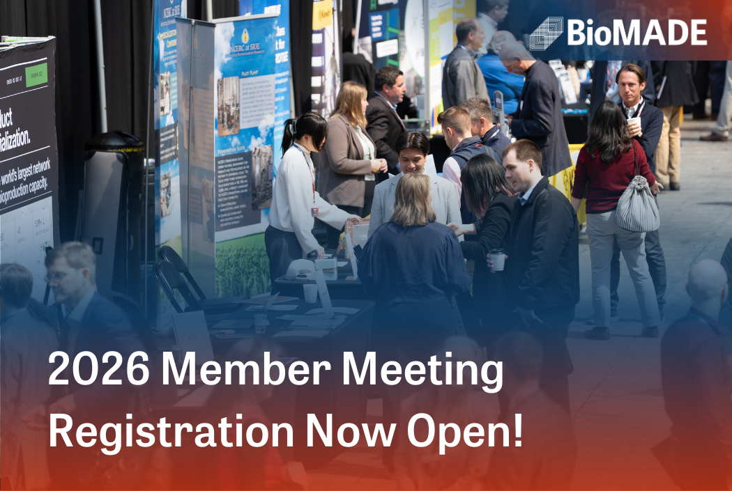 Registration Now Open for the 2026 BioMADE Member Meeting!