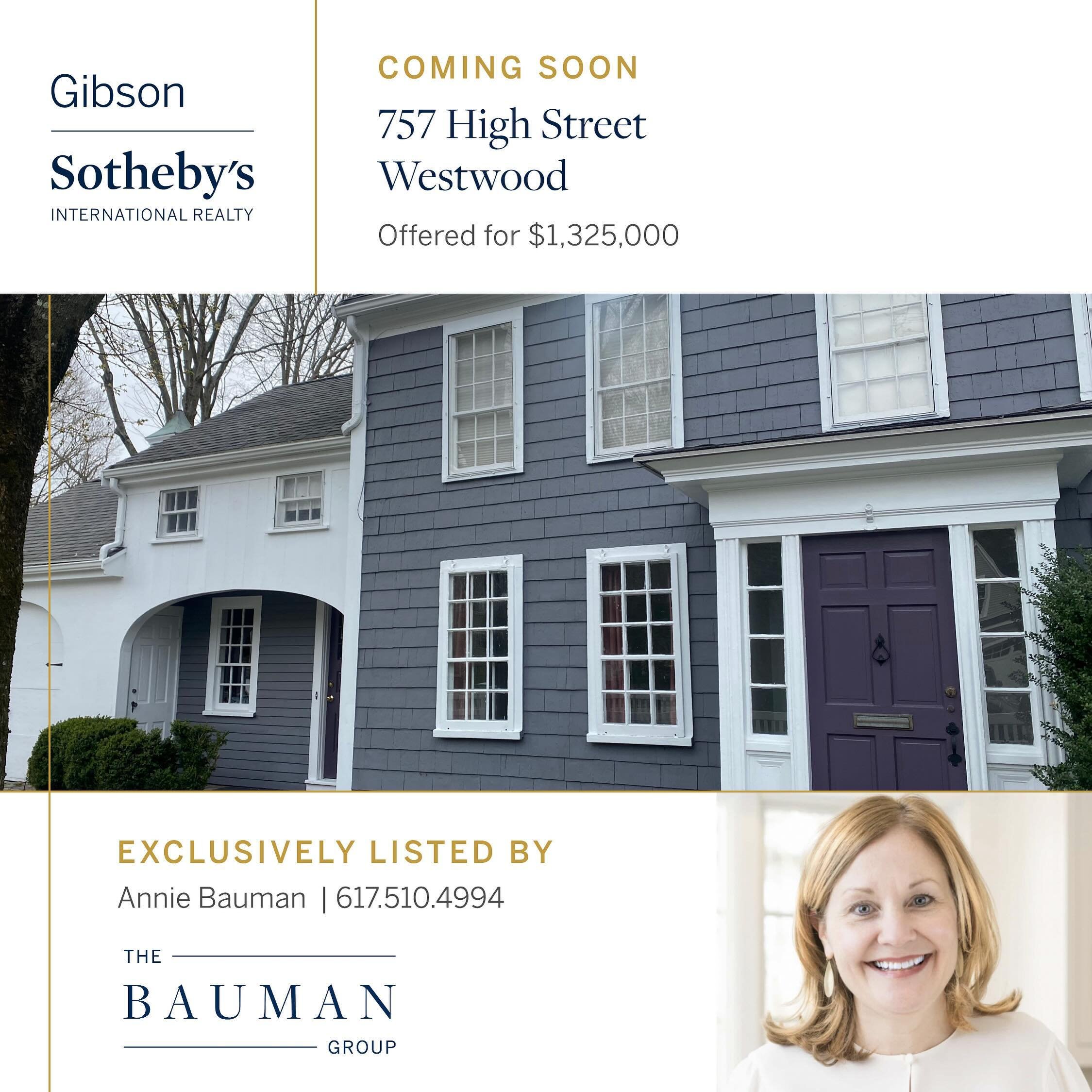 Westwood: Ive got a crush on you. Delighted to be listing this richly renovated 4/5 bedroom in-town antique close to school, train, coffee, pizza. Over 3000 sq feet of beautiful living spaces not to mention an oversized deck steps from the open conce