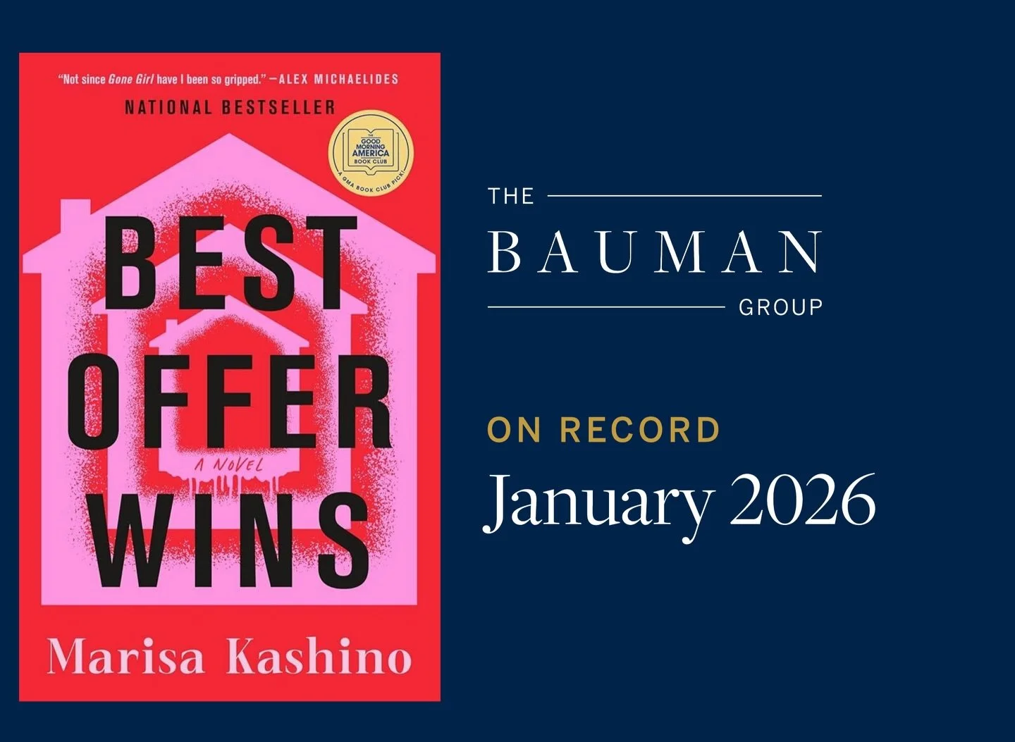 2026's first ON RECORD is here. 👏👏👏

I cover how buyers/sellers can step into the "right now" market with confidence plus:

🧑&zwj;🍳What Julie &amp; Carrie are cooking on repeat

📺 An second season at last of one of Annie's fav series
