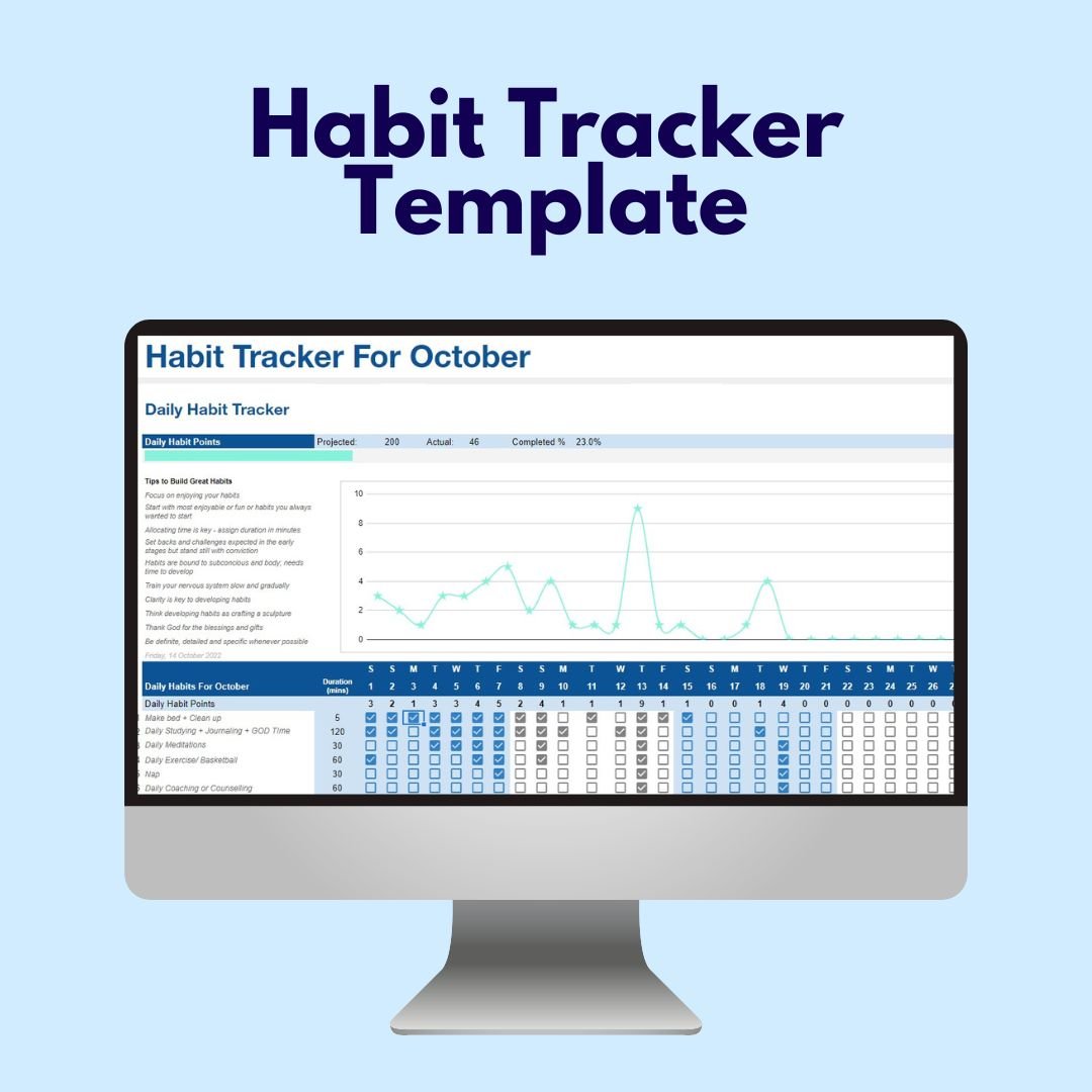 Habit Tracker Template