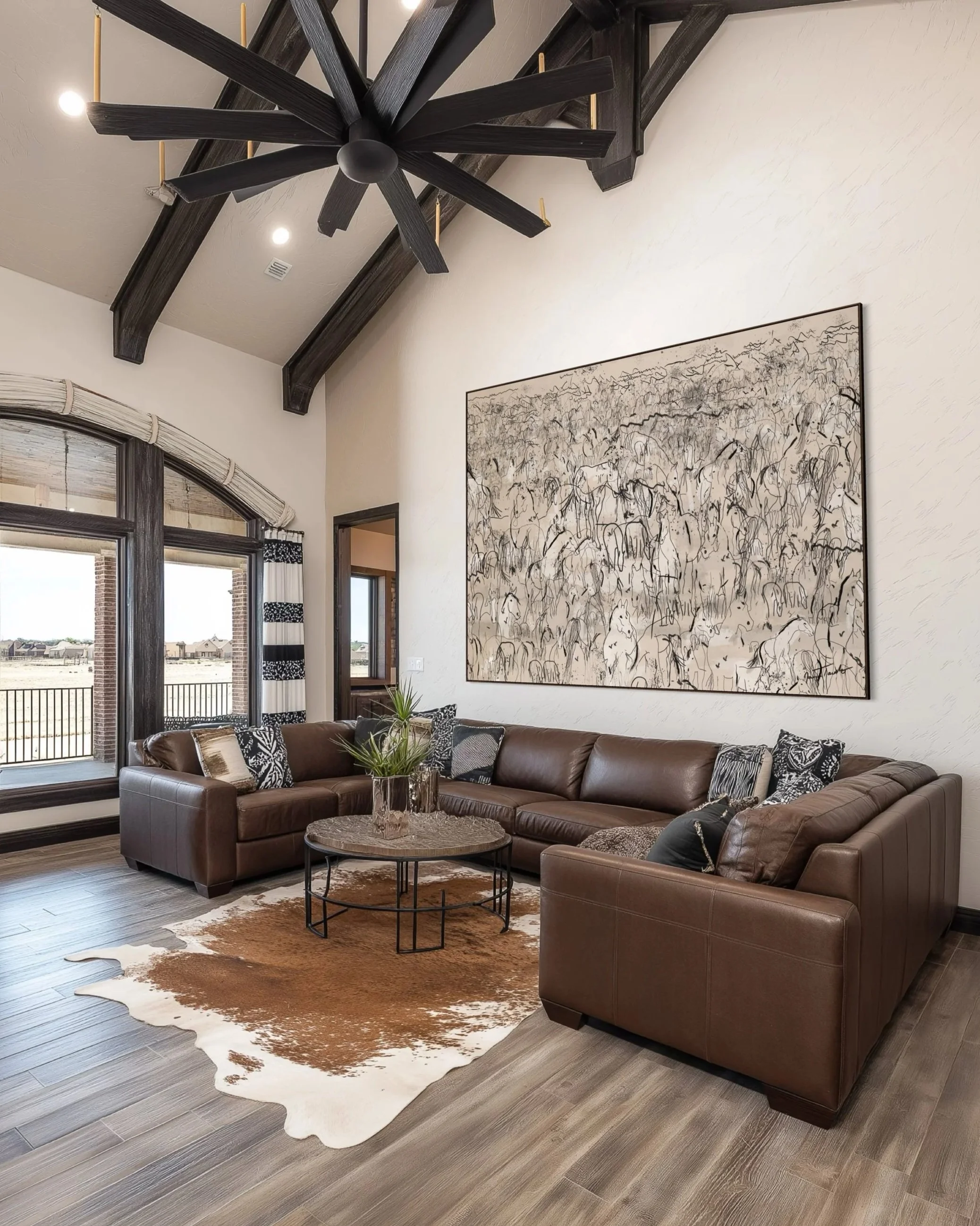 *Best Selling Print | Galloping Herd