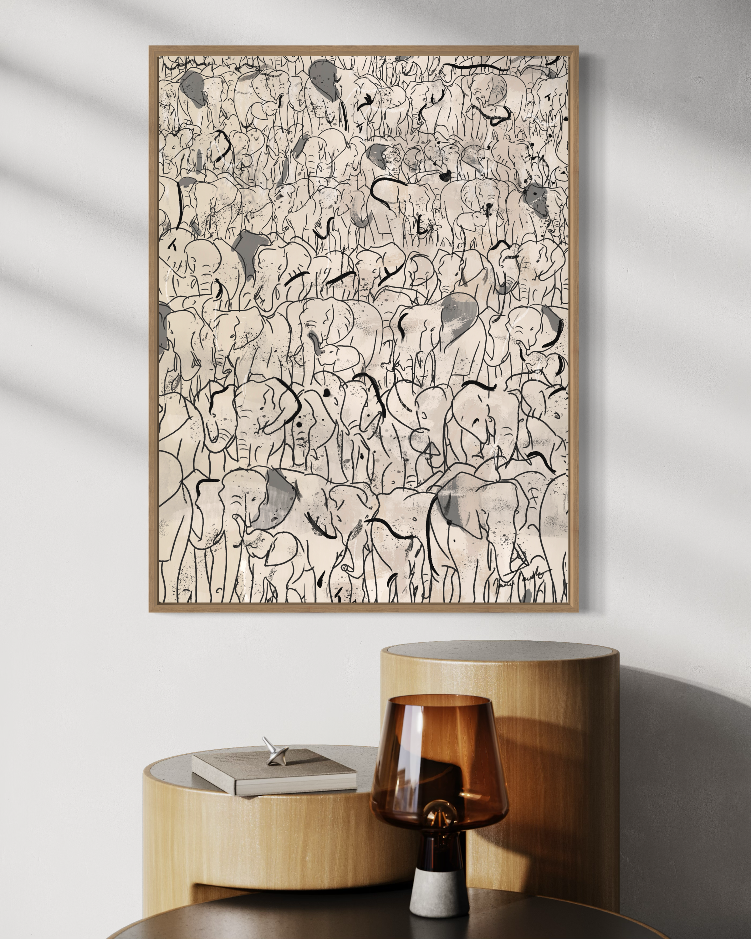 Thundering Herd Portrait Oak Frame.jpeg