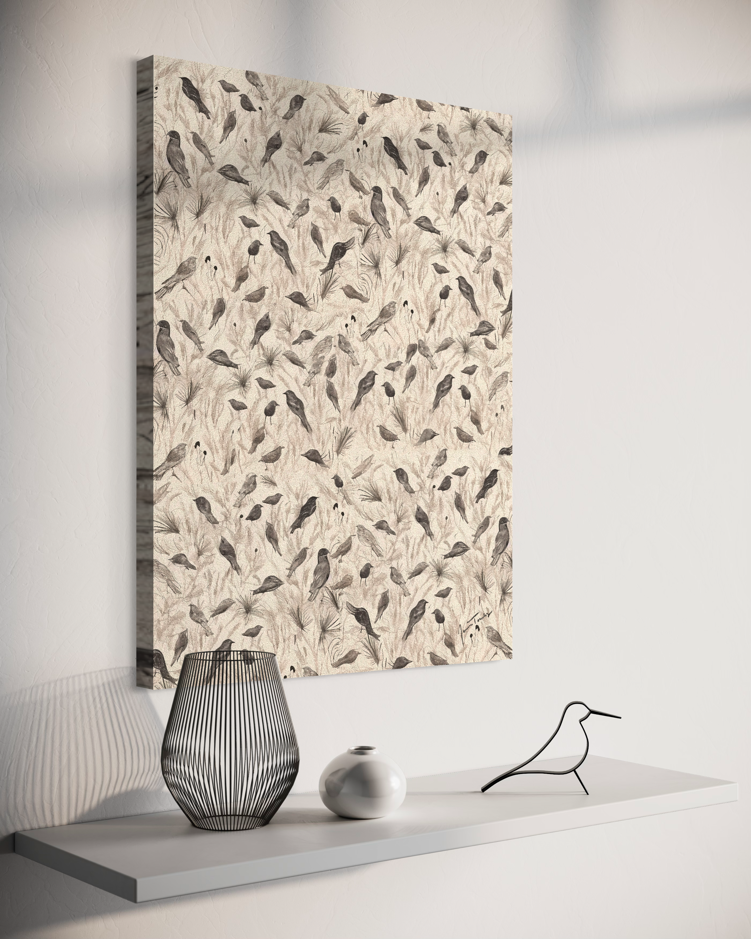 Soaring Flock Portrait Stretched Canvas Side.jpeg
