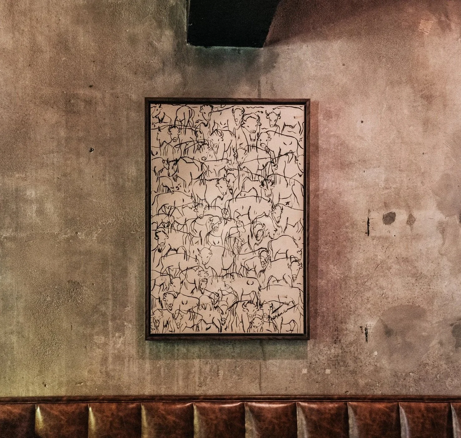 "Stampede"  -  -  $2,800 -  -  *Original and prints available