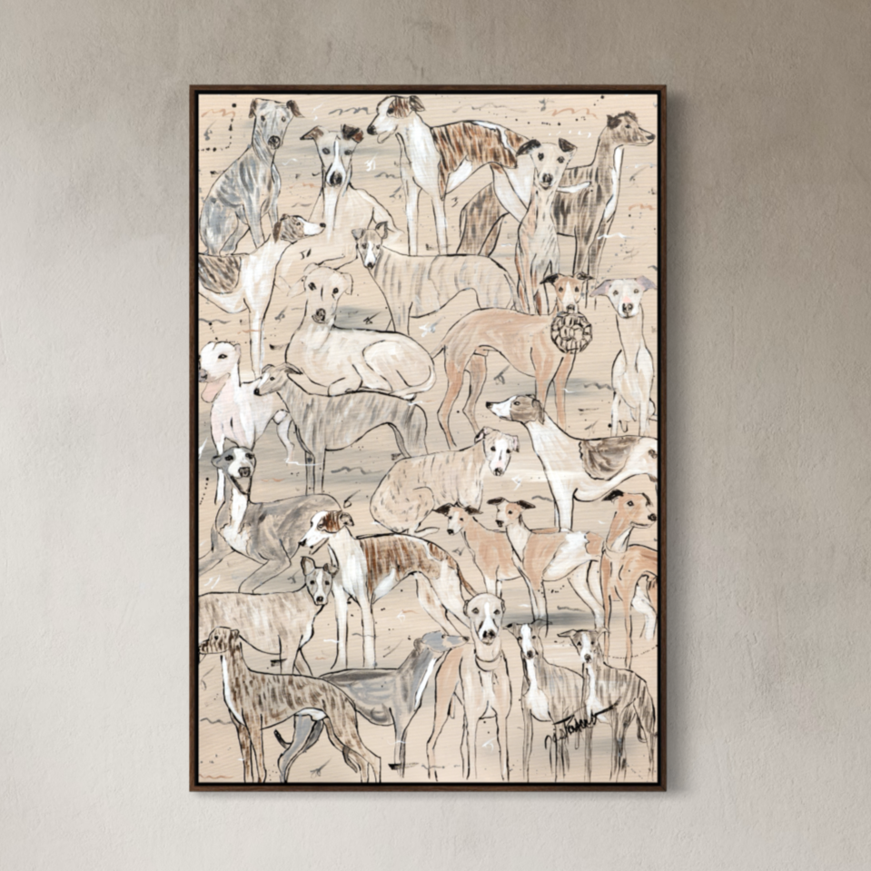 Slender Herd | Original Painting