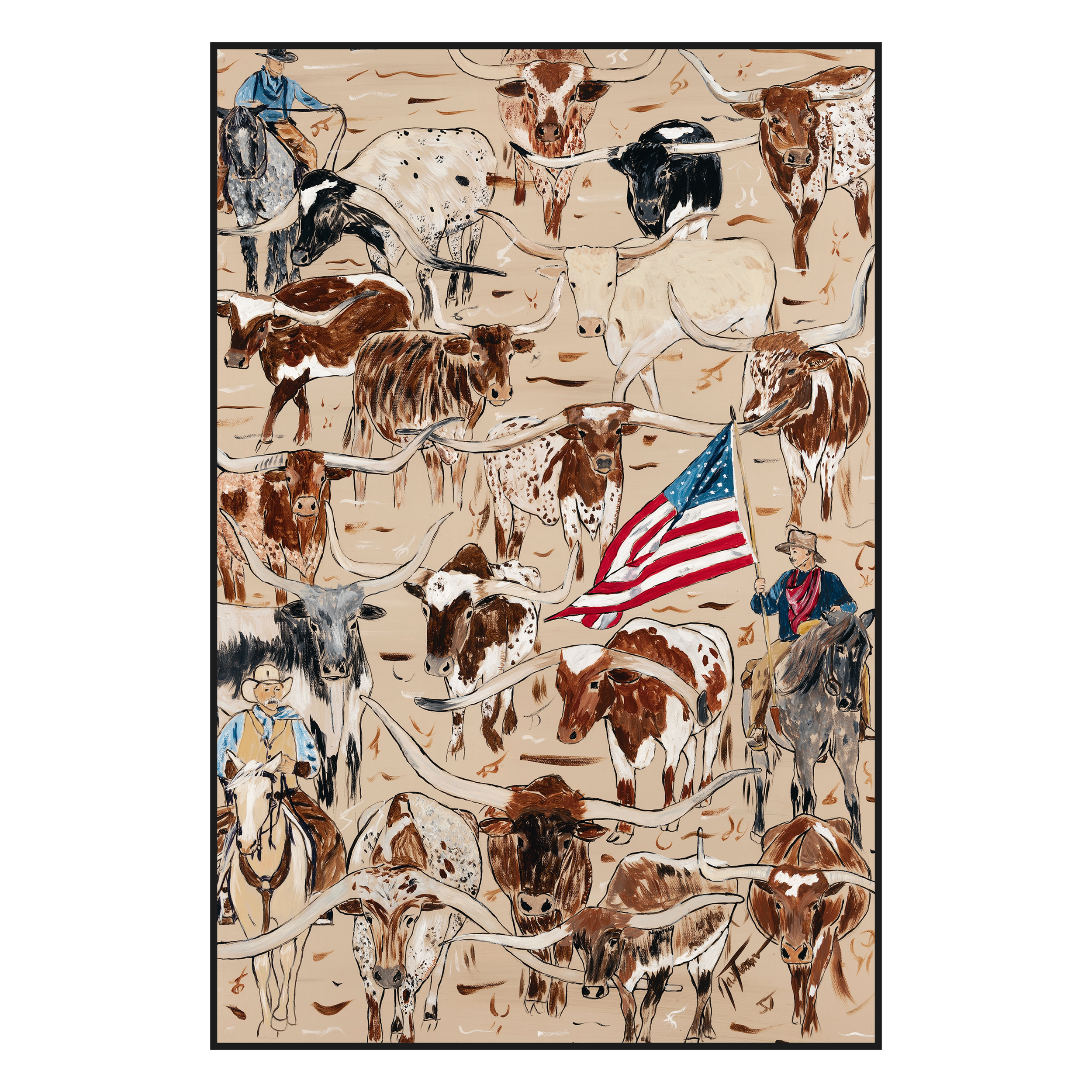 Fort Worth Herd | Original Painting