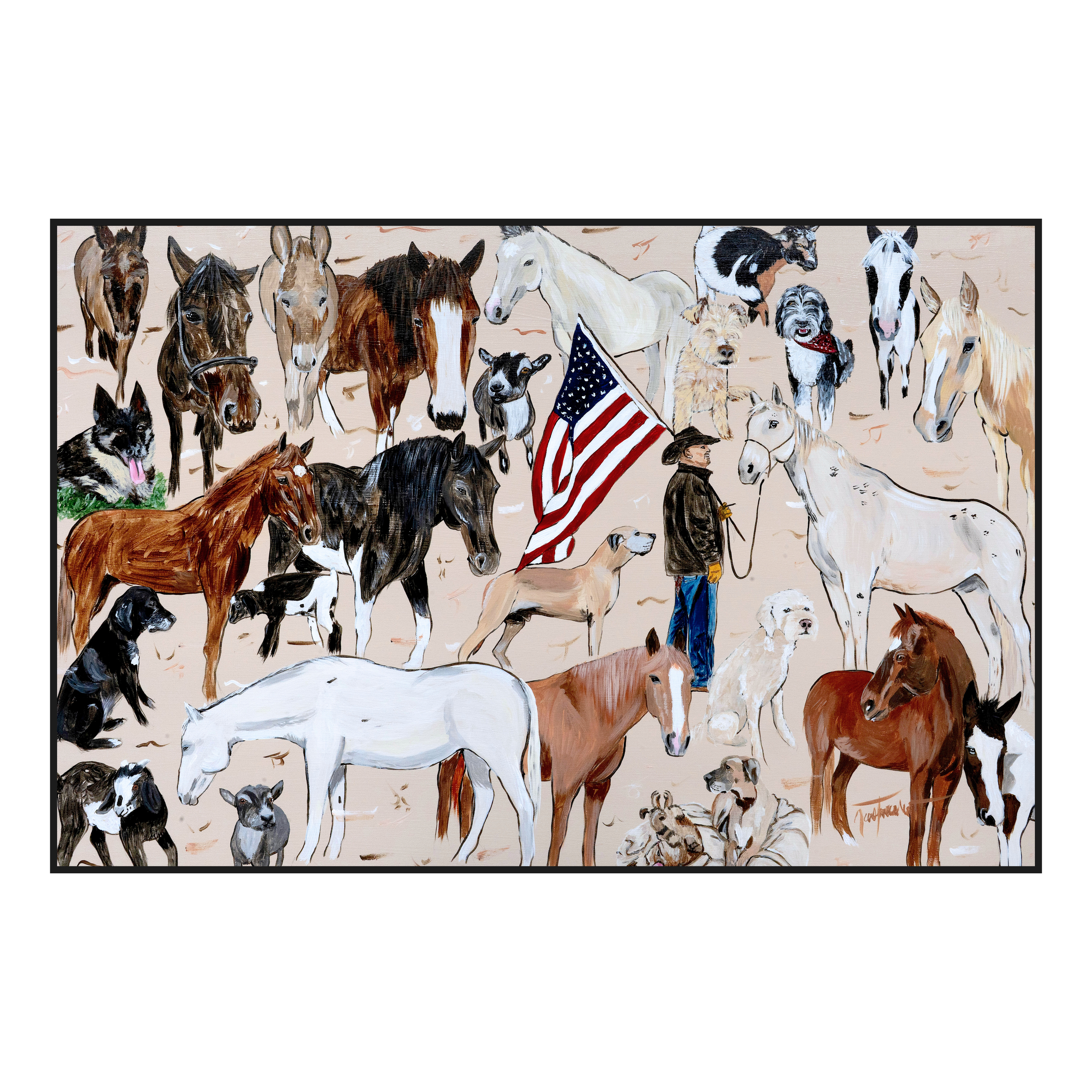 Heart of the Herd | Original Painting