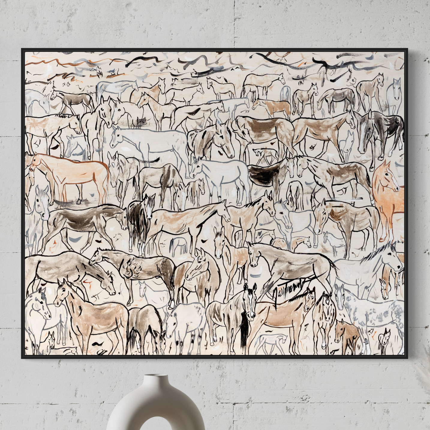 York St. Herd - Canvas Print