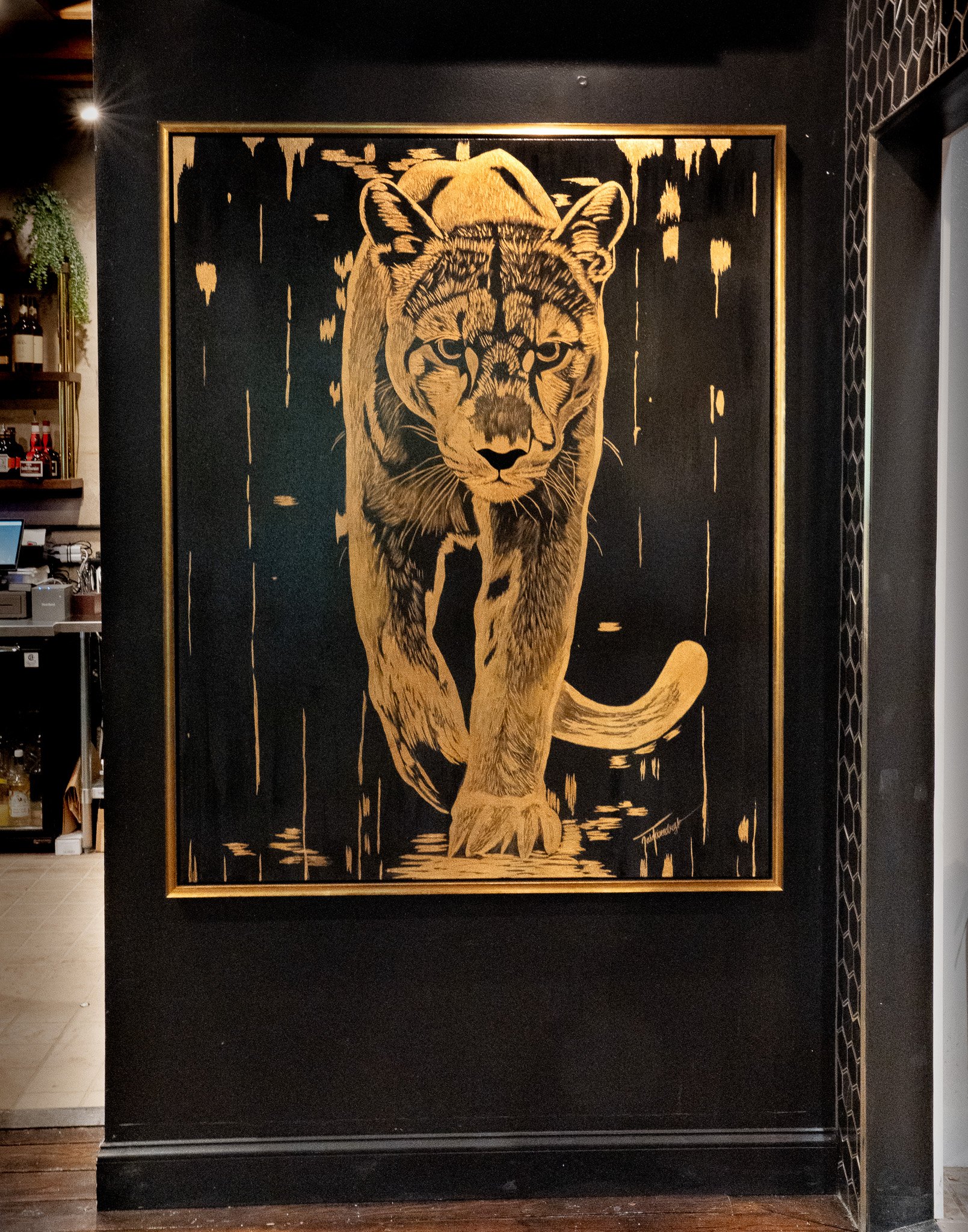 "Gilded"  -  -  $12,800  -  -  Original available for sale 