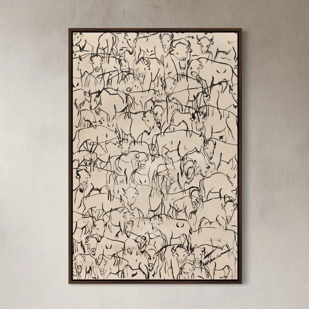 *Best Selling Collection | Stampede - Original Painting