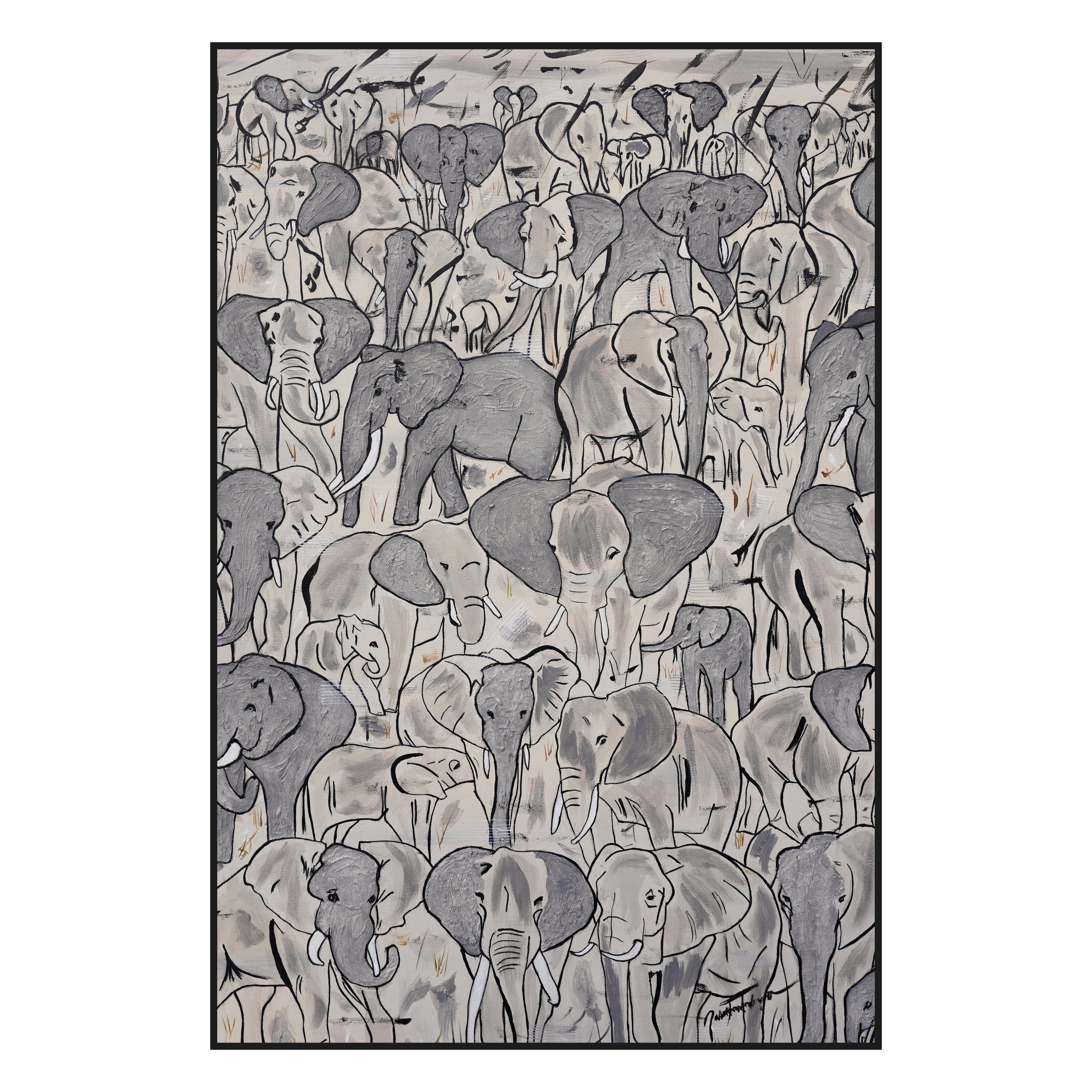 Thundering Herd II | Original Painting