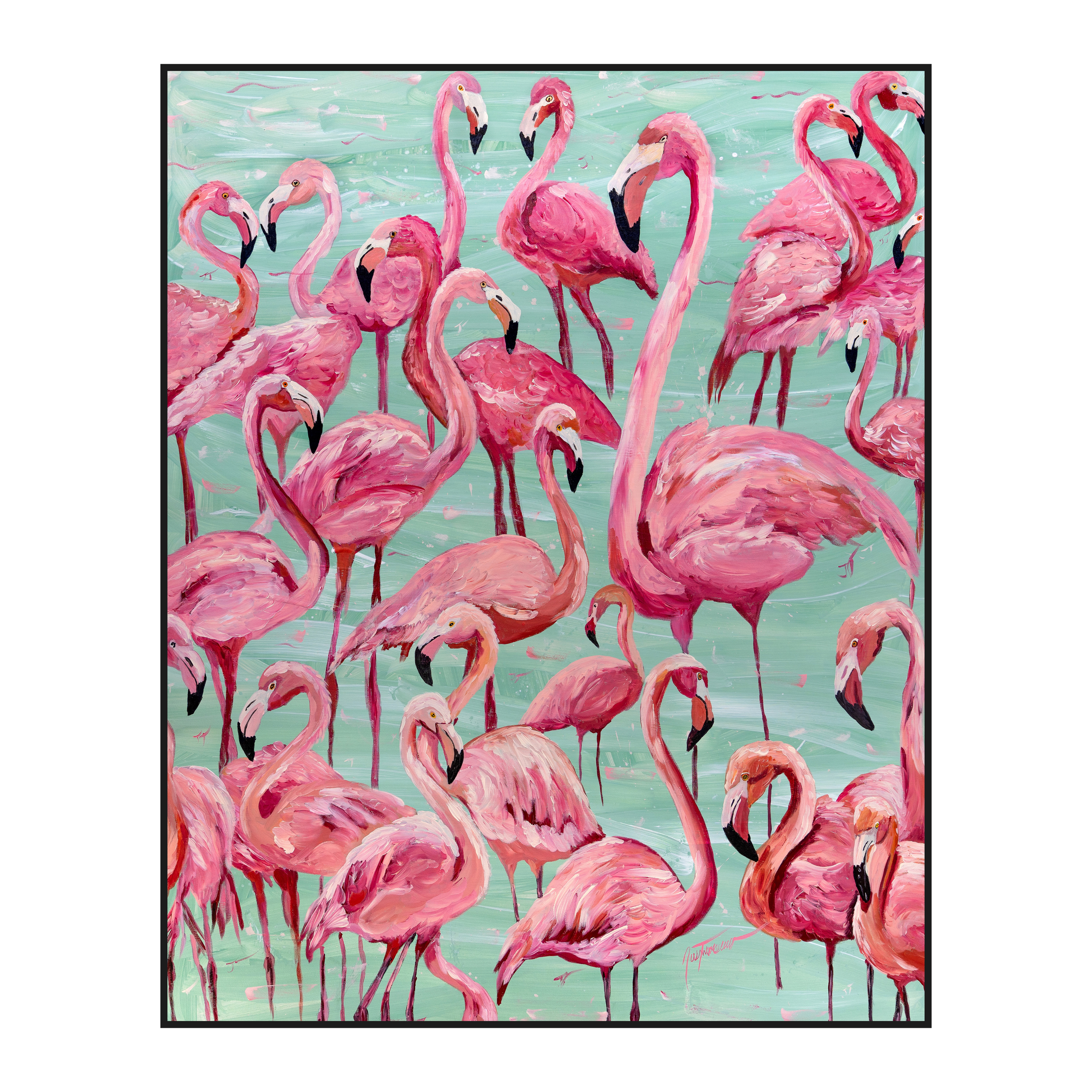 Flamboyant Herd | Original Painting