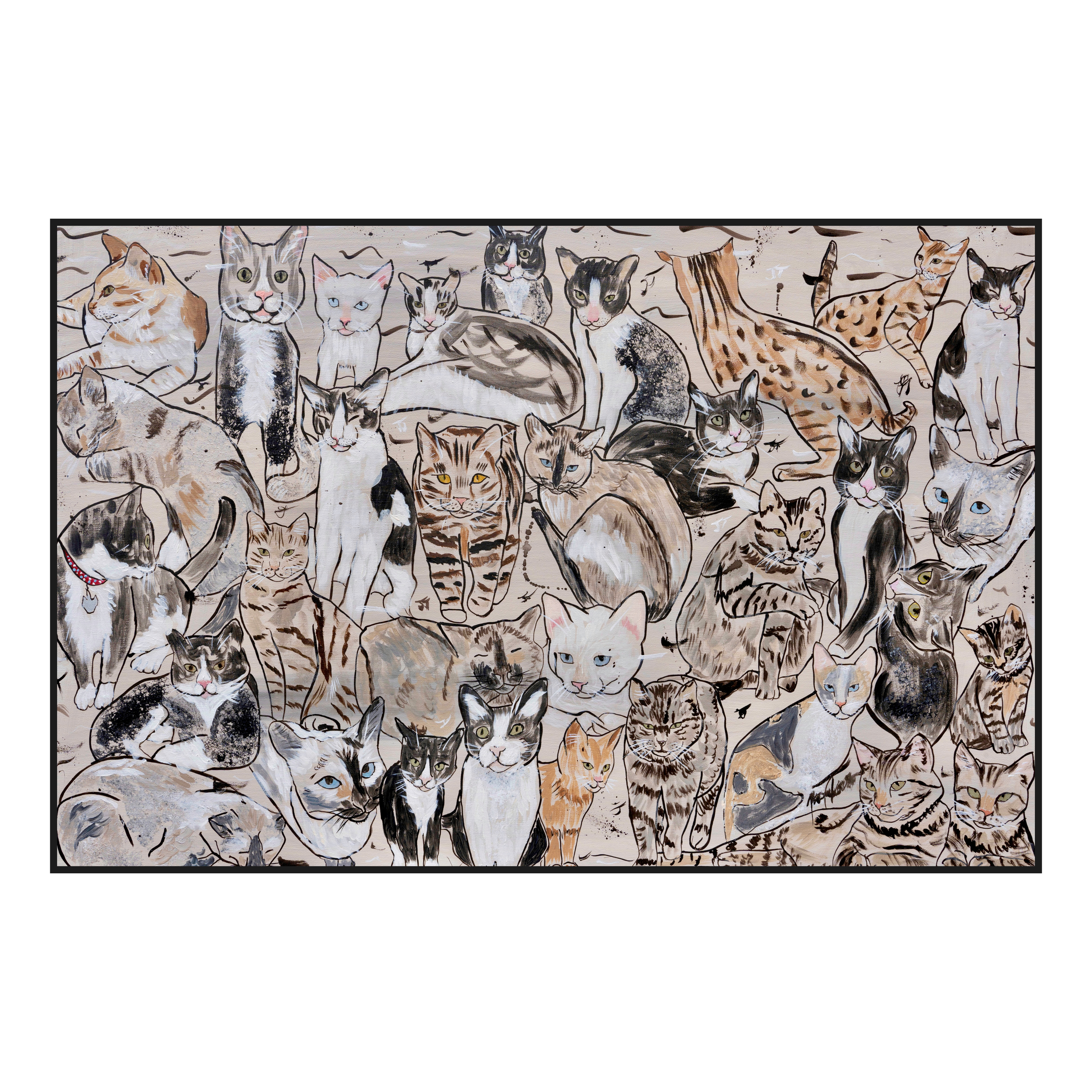 Mischievous  Herd | Original Painting