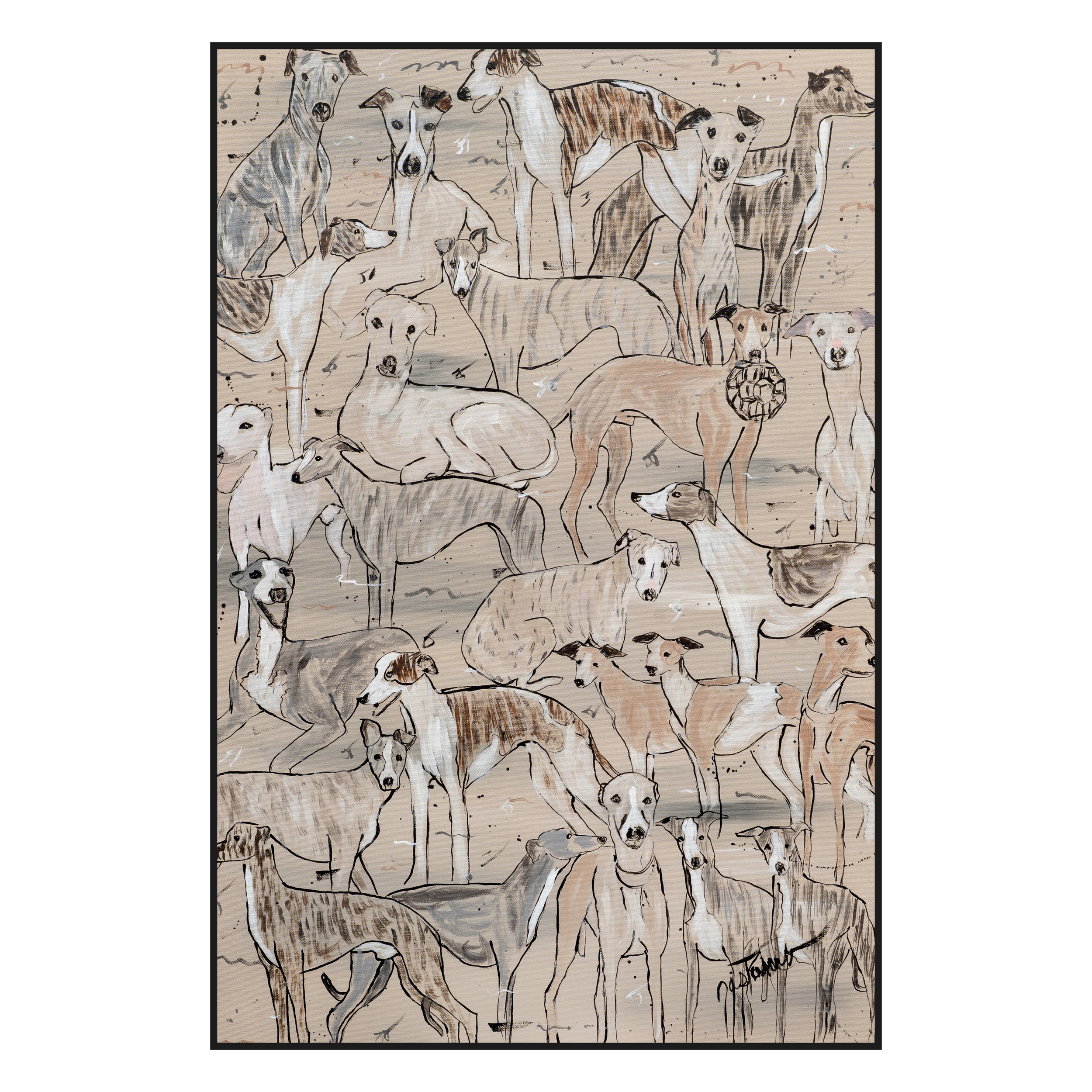 Slender Herd | Original Painting