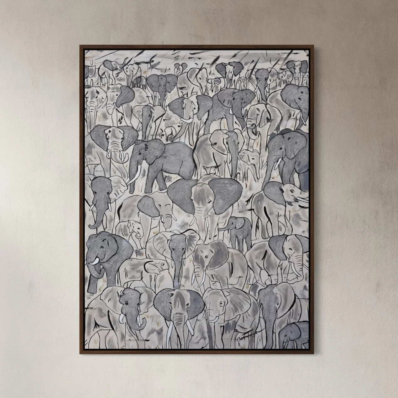 Thundering Herd II | Original Painting