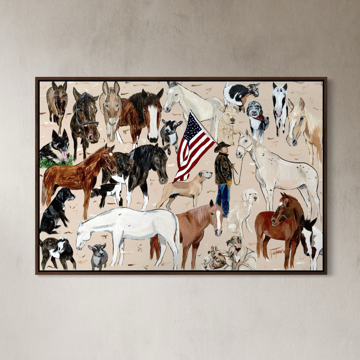 Heart of the Herd | Original Painting