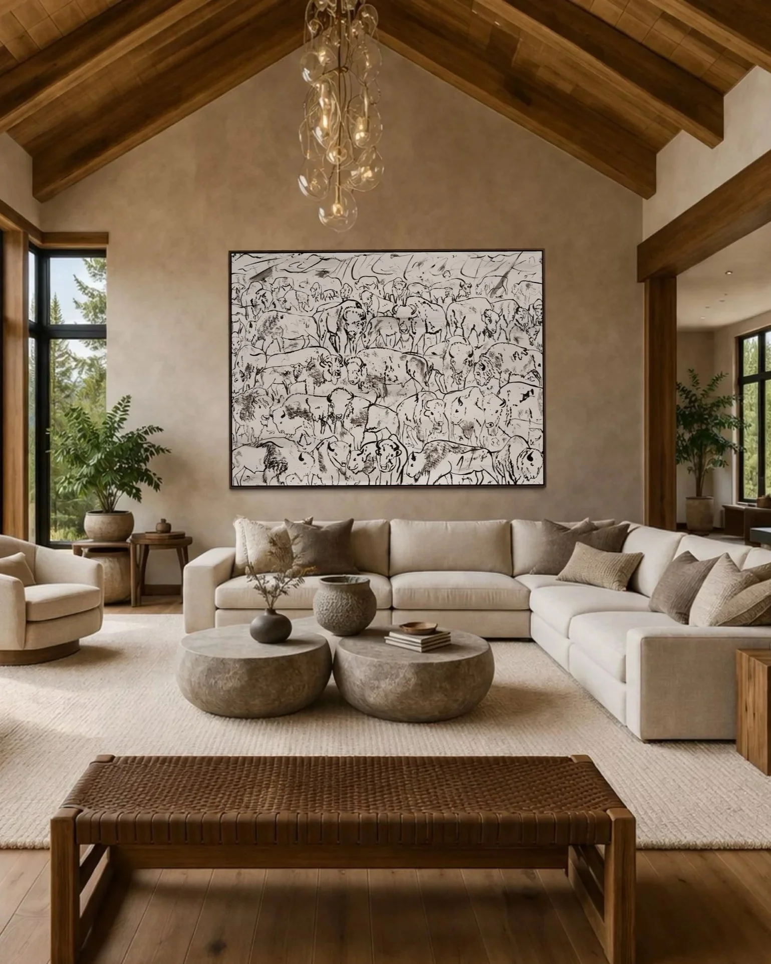 Stampeding Herd II | Print