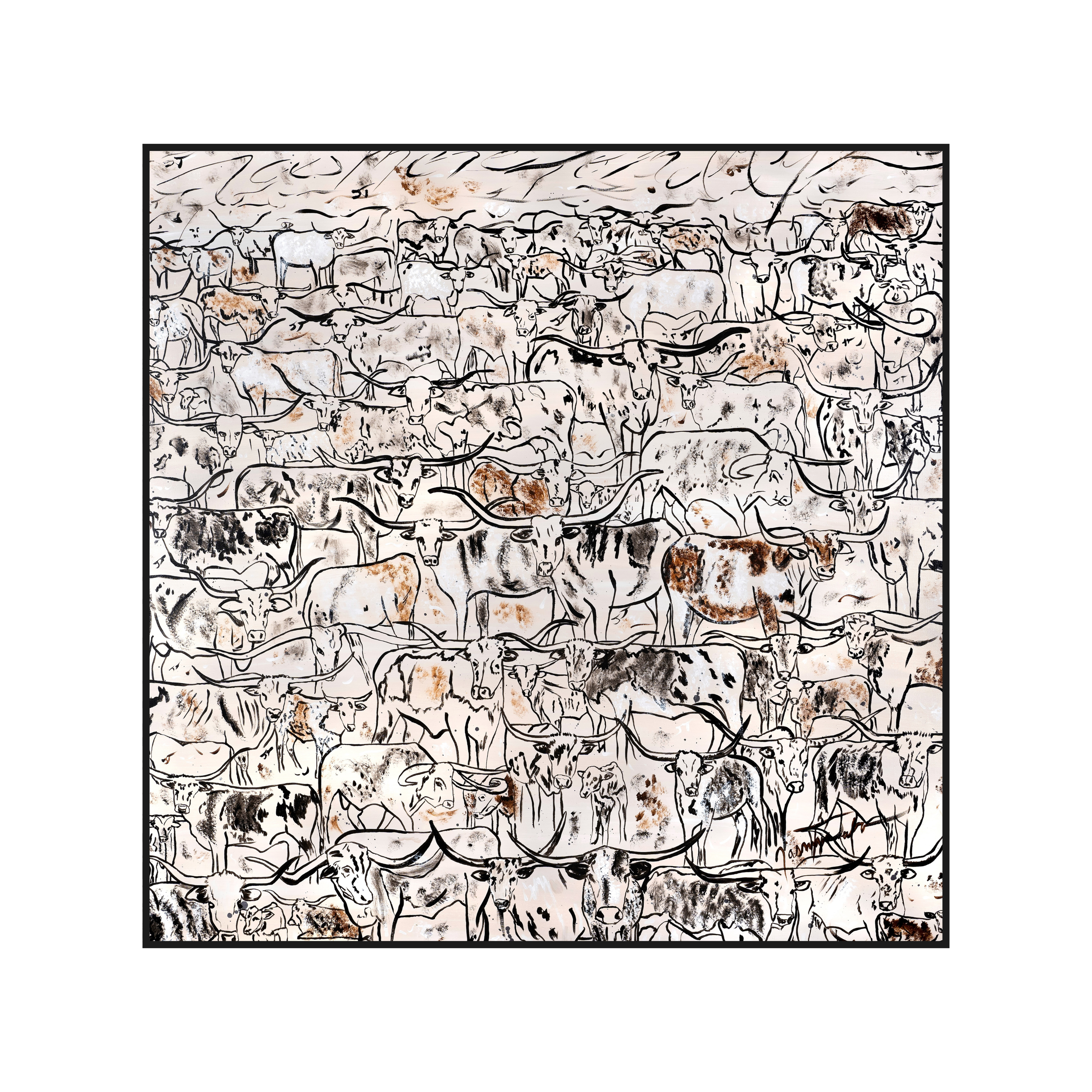 Lonestar Herd | Original Painting