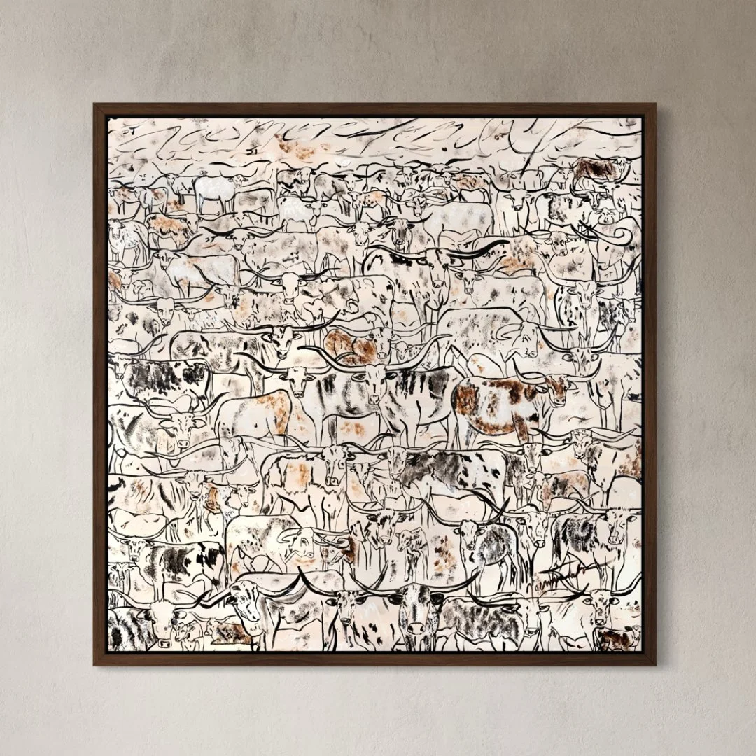 Lonestar Herd | Original Painting