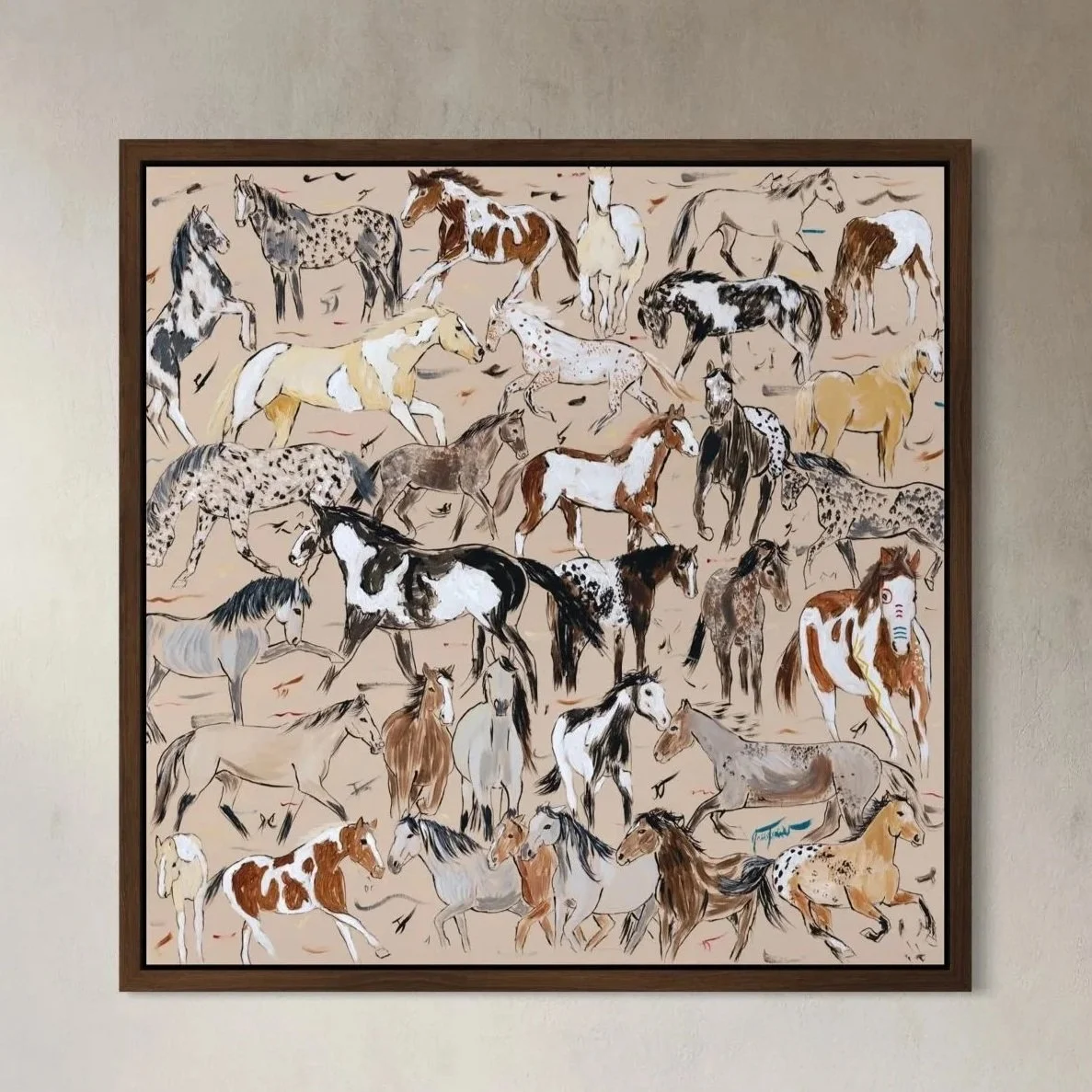 Native Herd | Original Painting