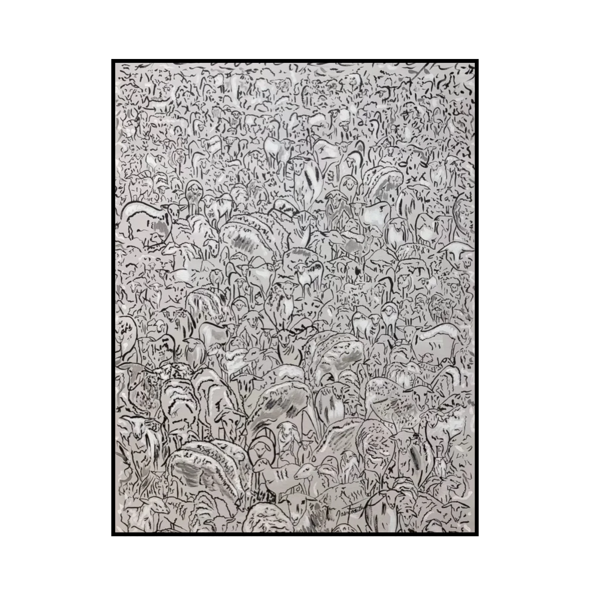 Gentle Herd  | Original Painting