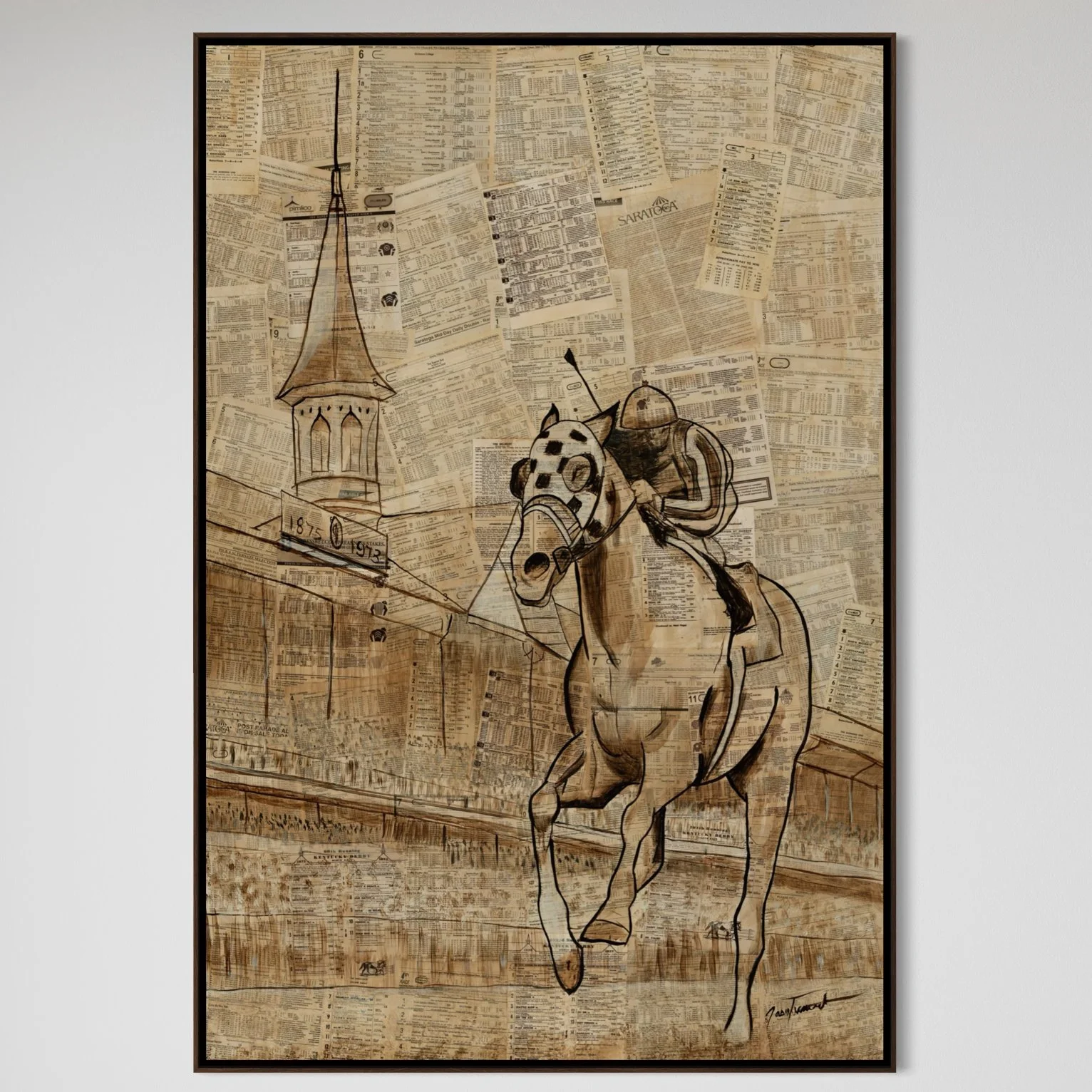 1973  - Original Painting 40" x 60"