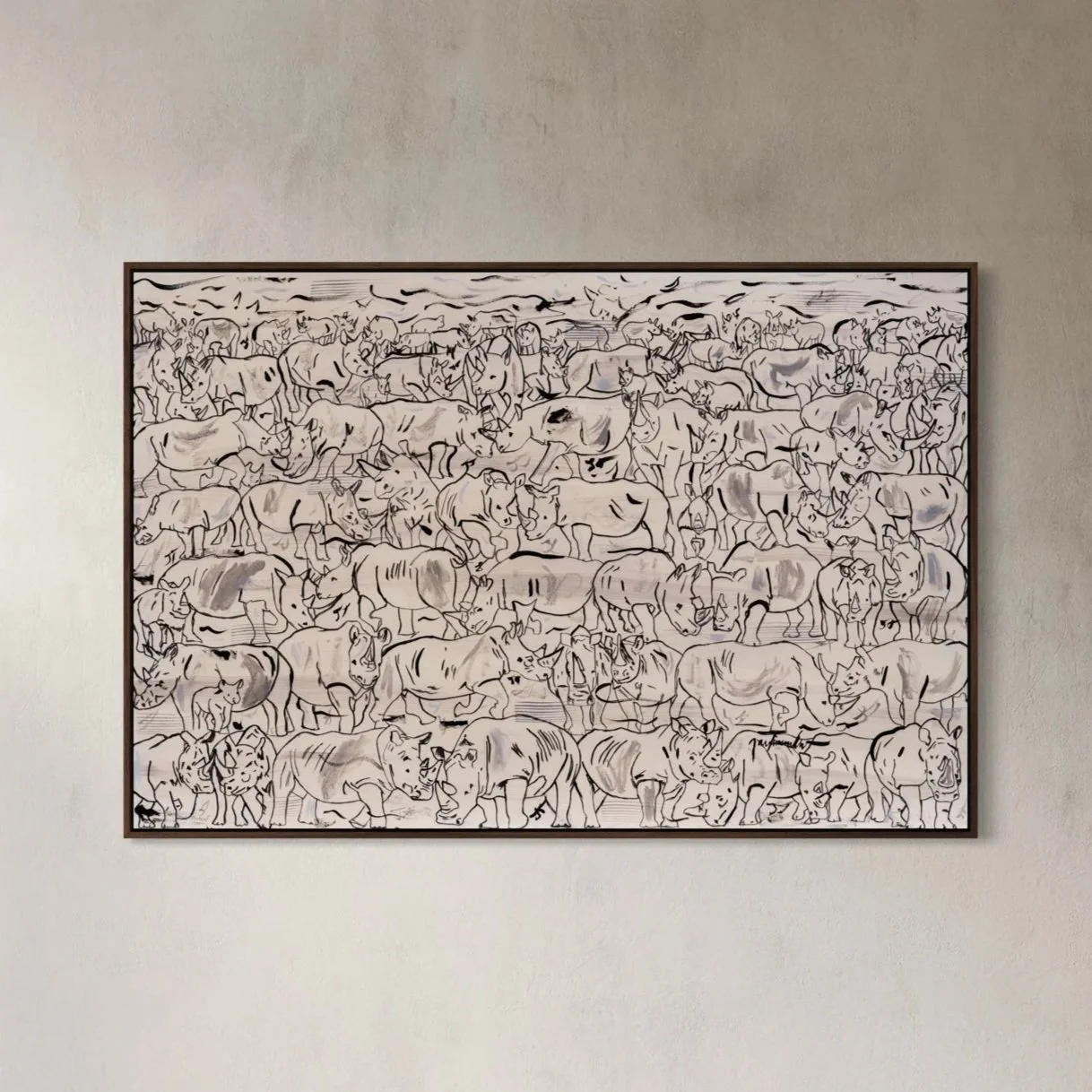 Rambling Herd | Original Painting