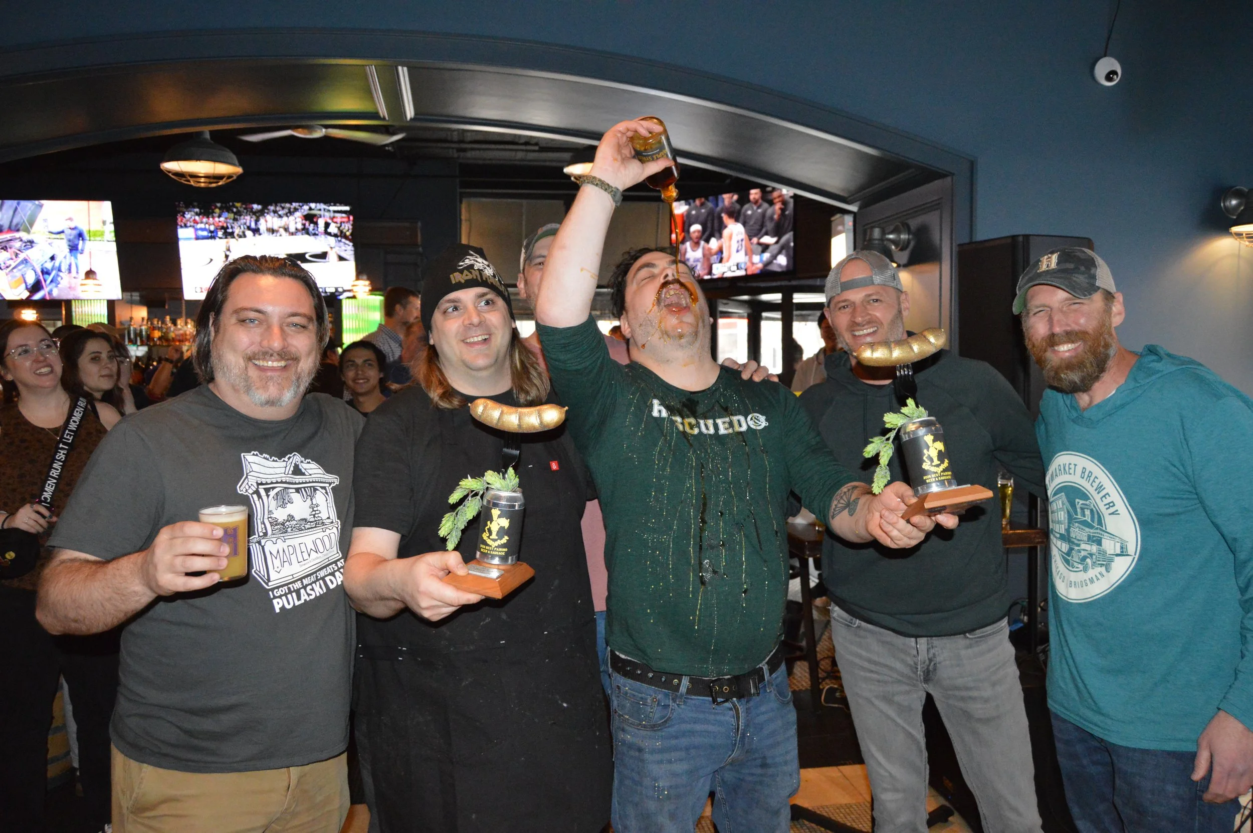 2026 Best Sausage and Beer Pairing Winner - Maplewood Brewery