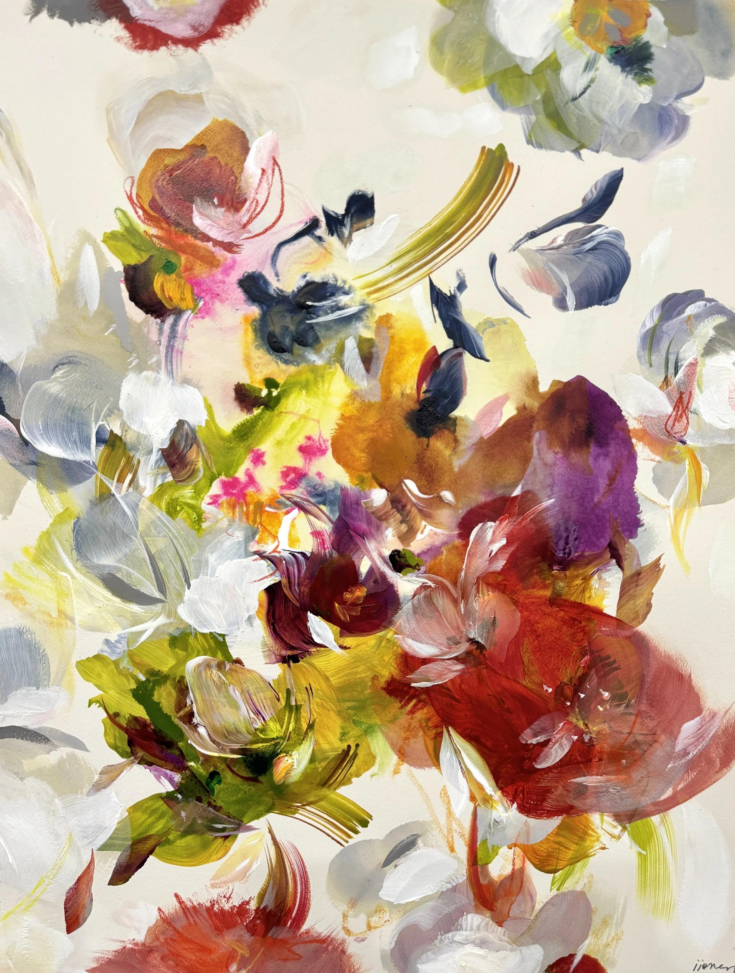 Ukiyo I
30H x 22W in.
Painting on Paper, unframed
©2024 Available at Noon Powell Fine Art, London, U.K.